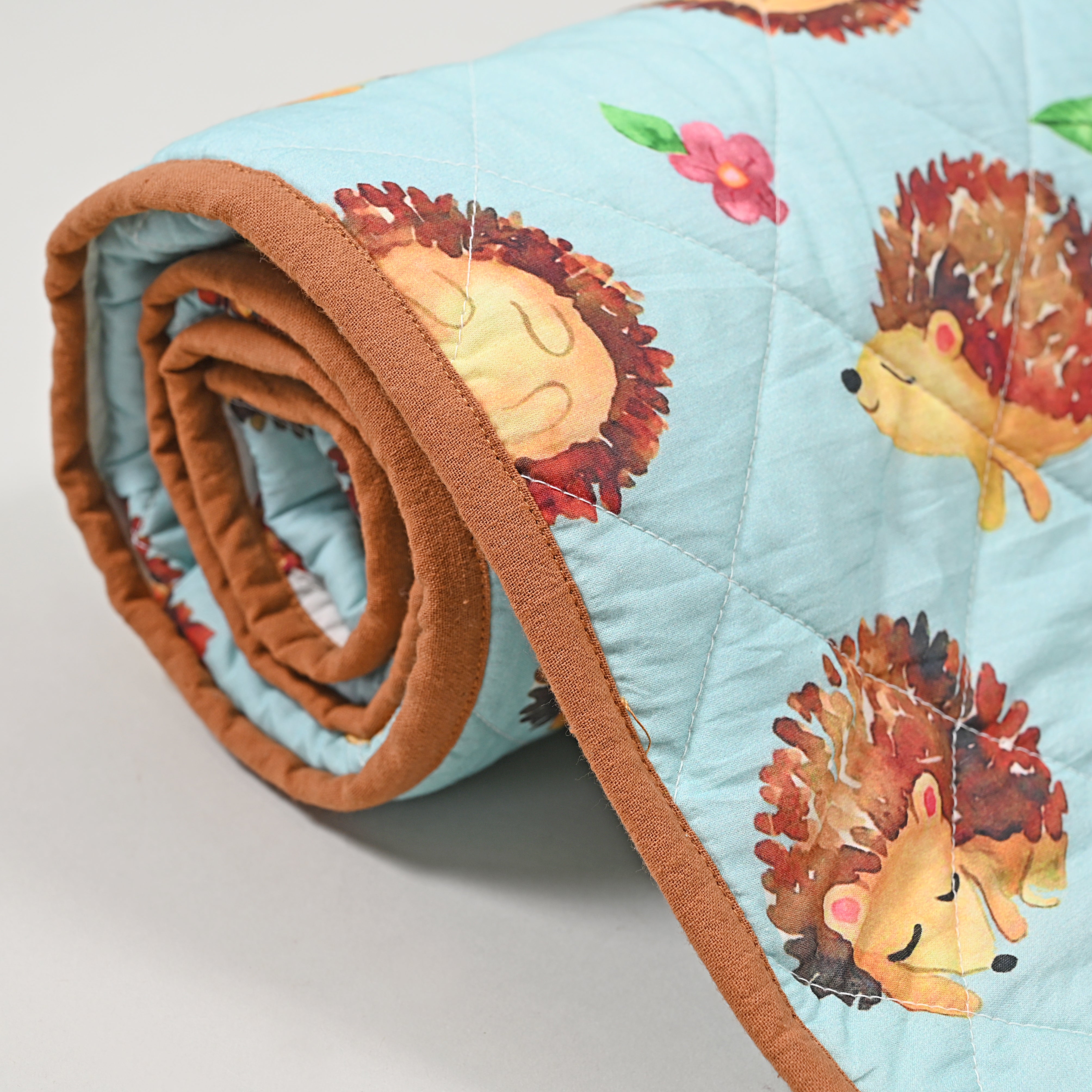 Hedghehog Baby Quilt
