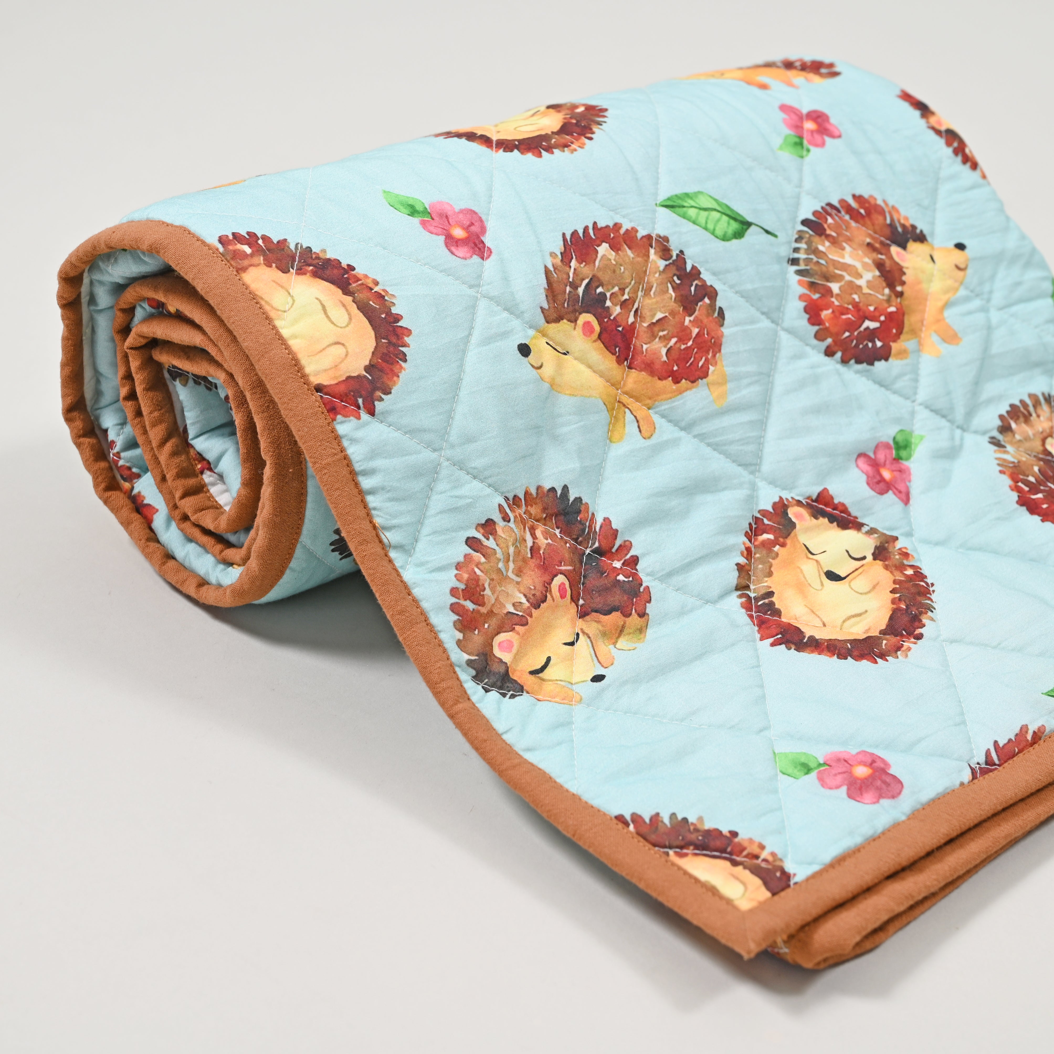 Hedghehog Baby Quilt