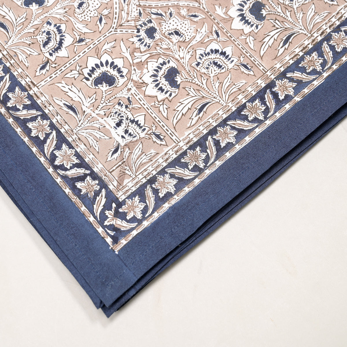 Florence Block Printed Table Cover