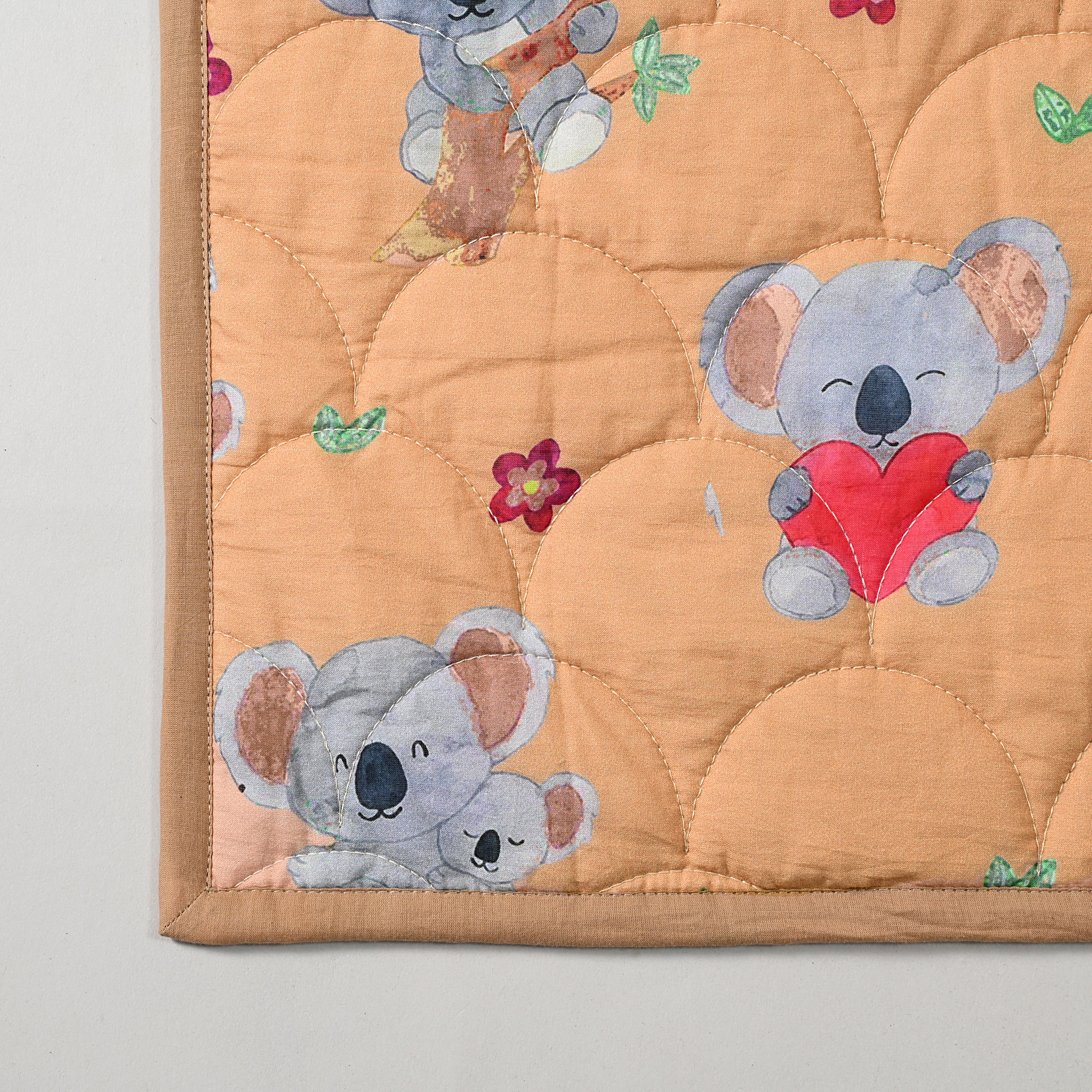 Teddy Heats Baby Quilt