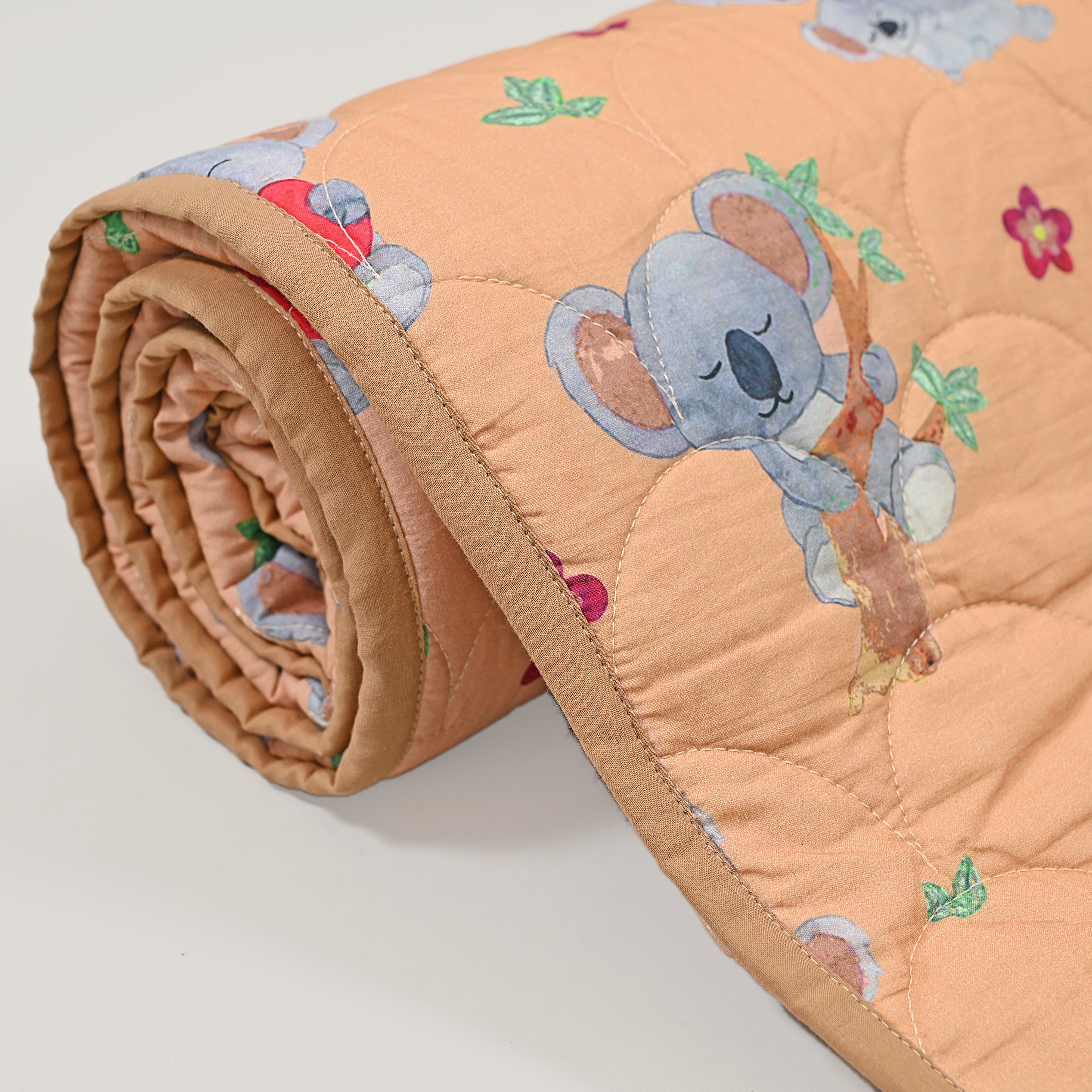 Teddy Heats Baby Quilt