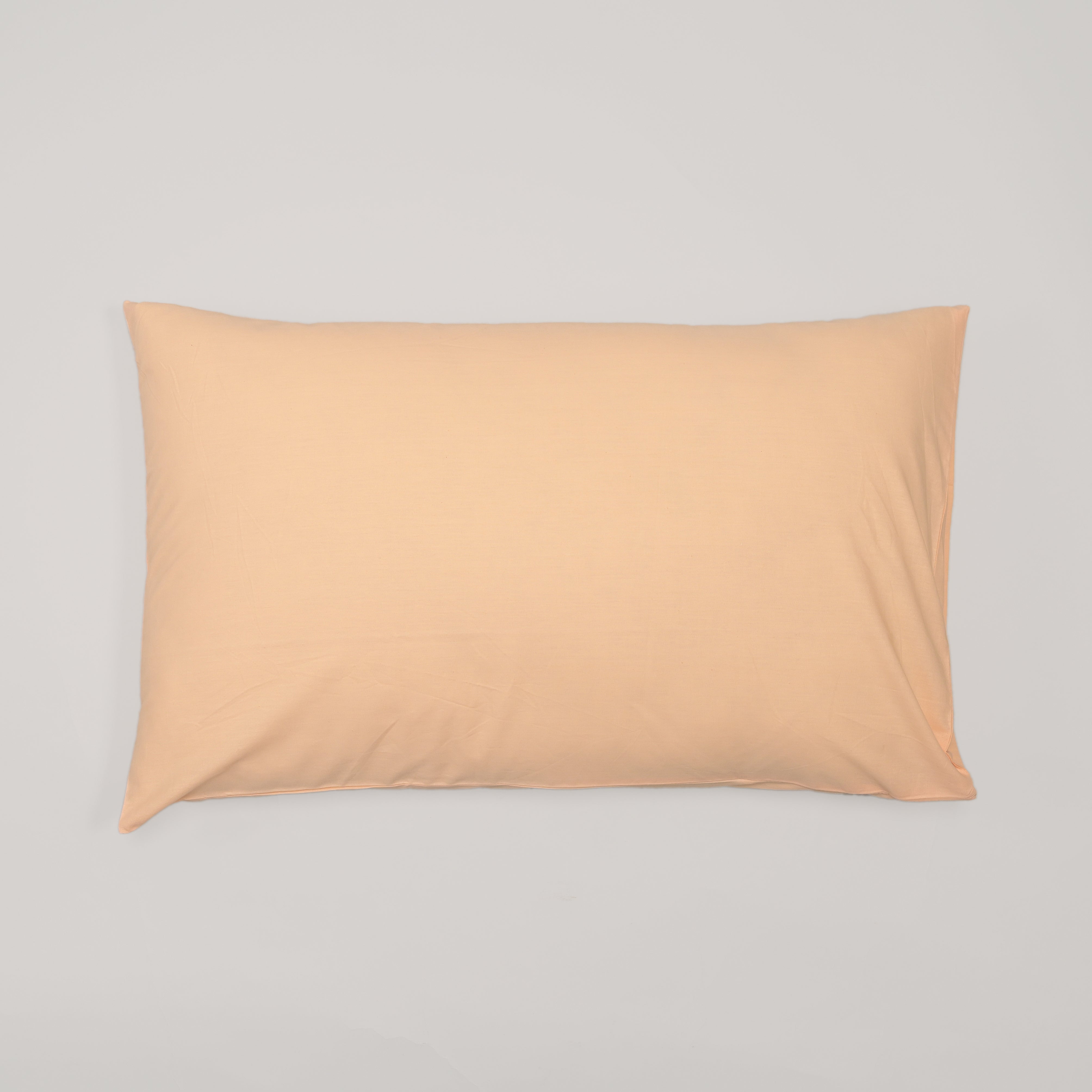 Apricot Solid Bed Sheet