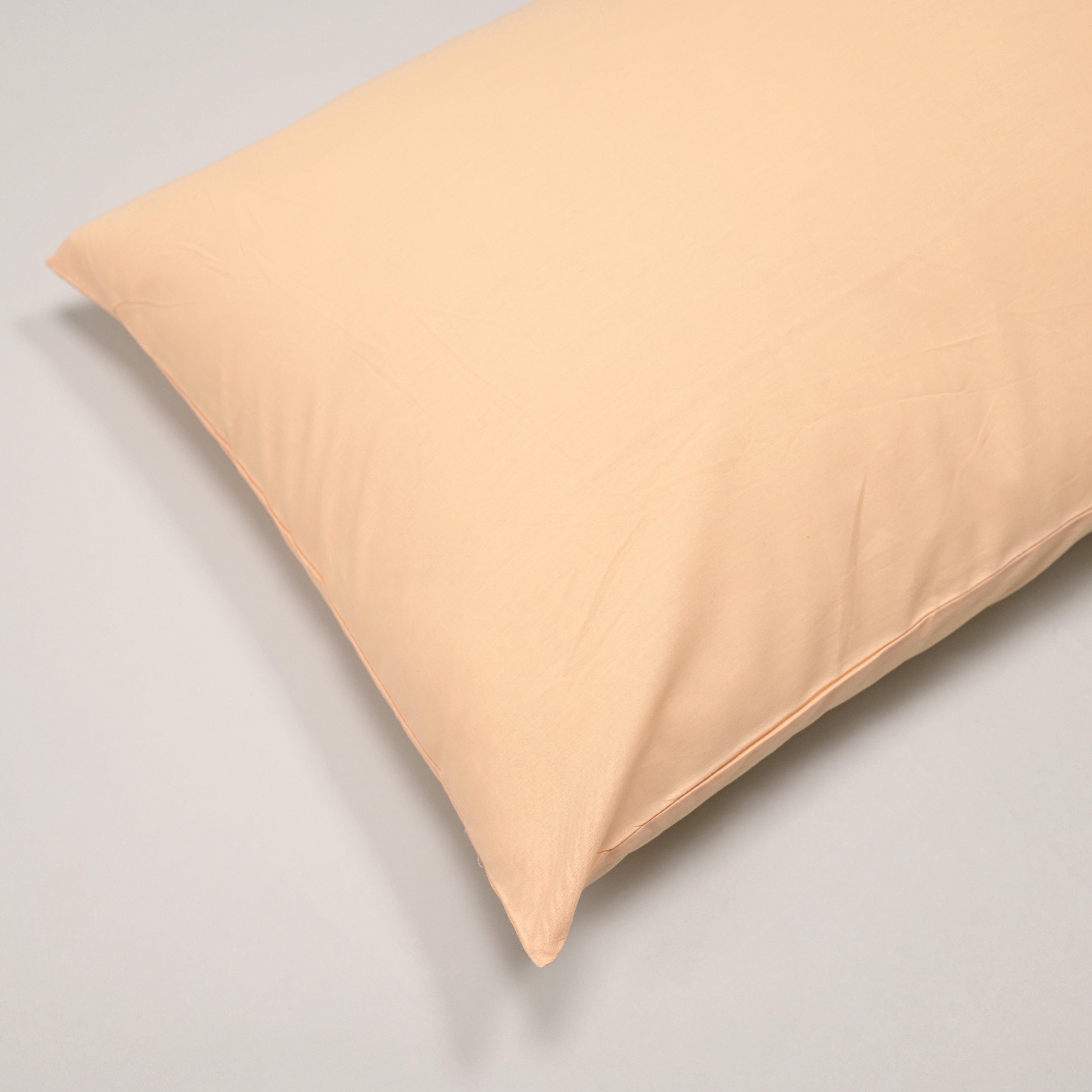 Apricot Solid Bed Sheet