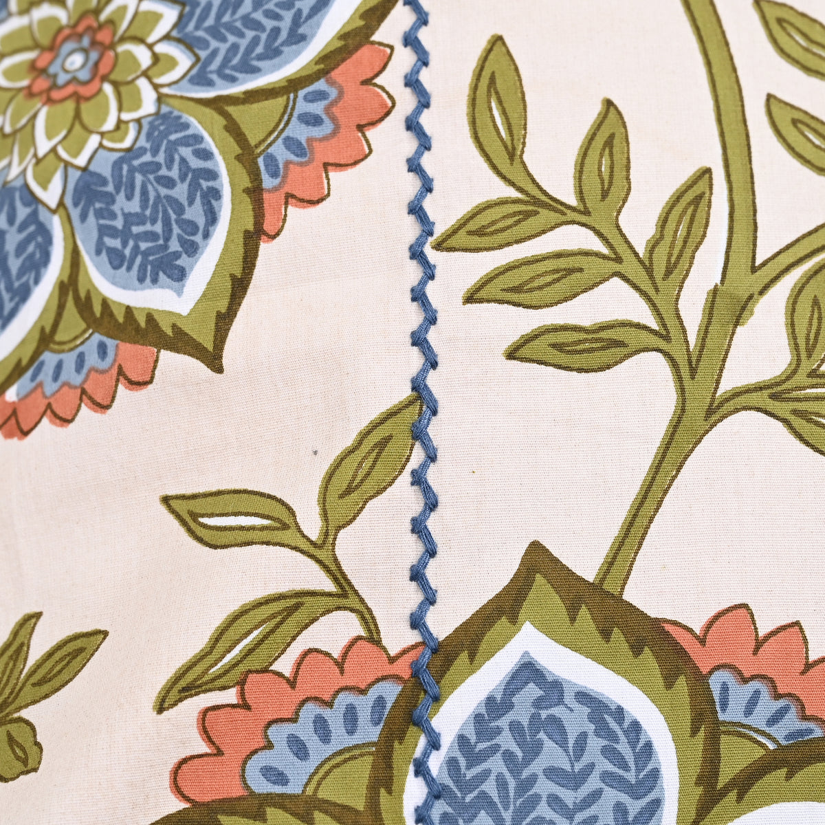 Victoria Vintage 300 TC Embroidered Pillow Covers – Set of 2