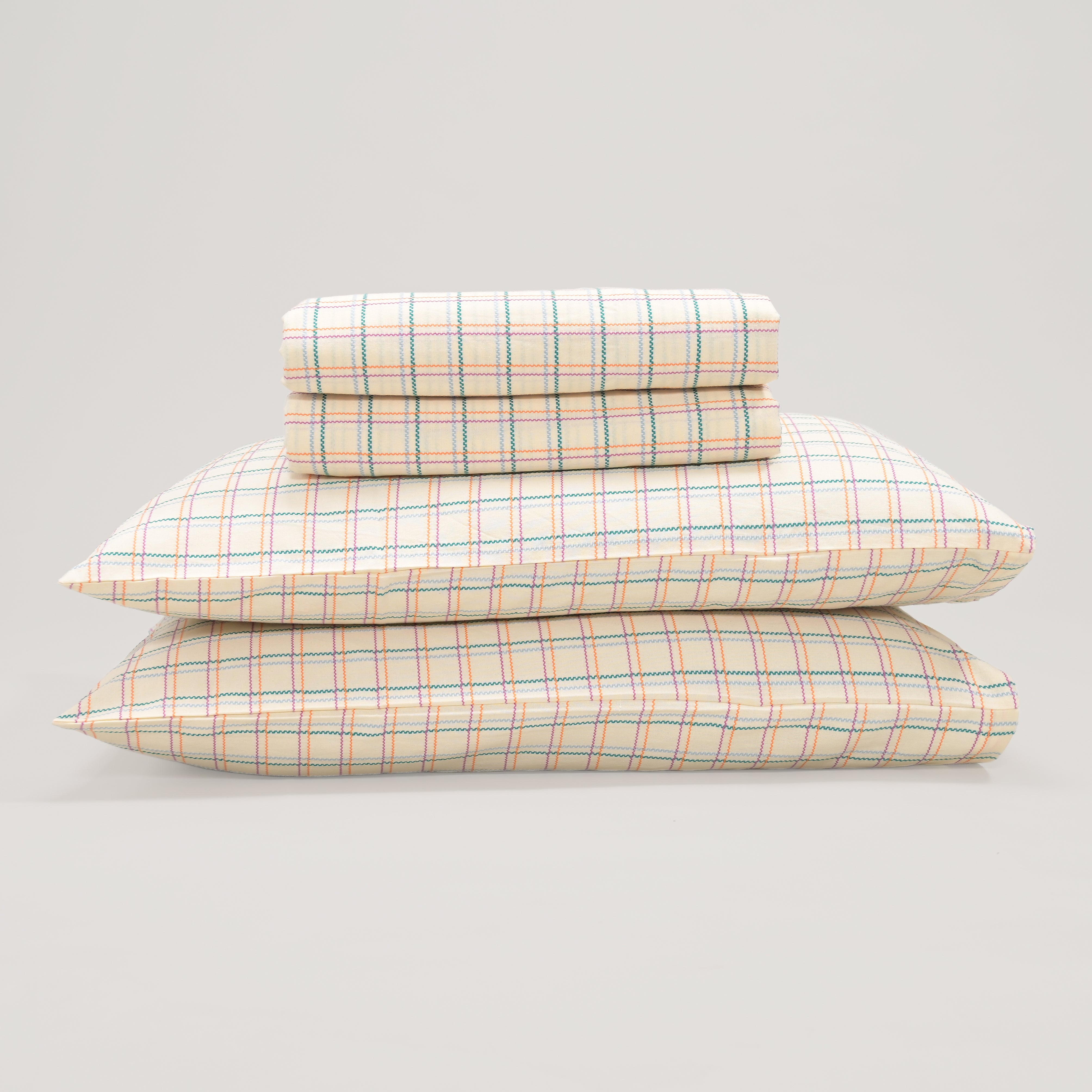 Wavy Checks Bedsheet