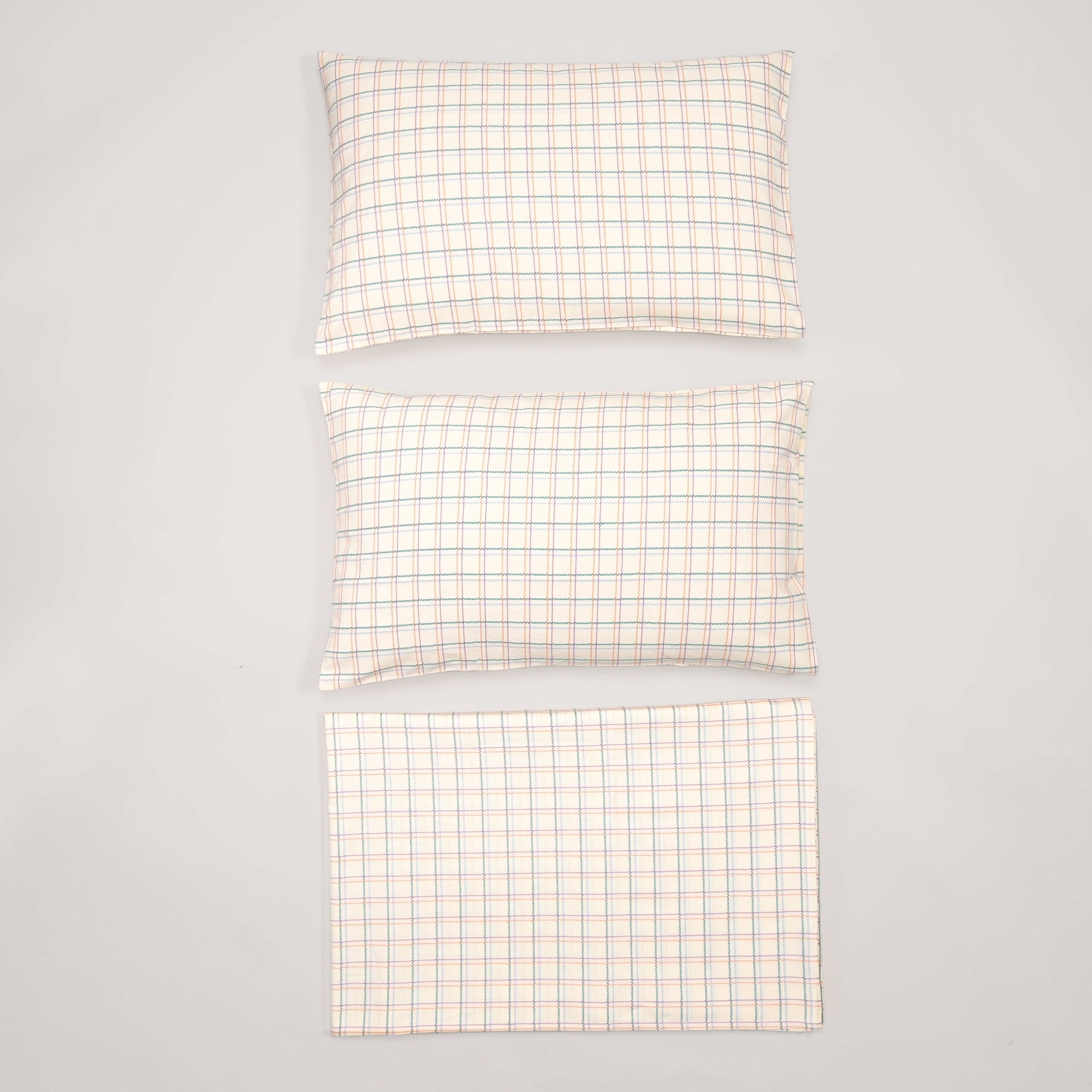 Wavy Checks Bedsheet