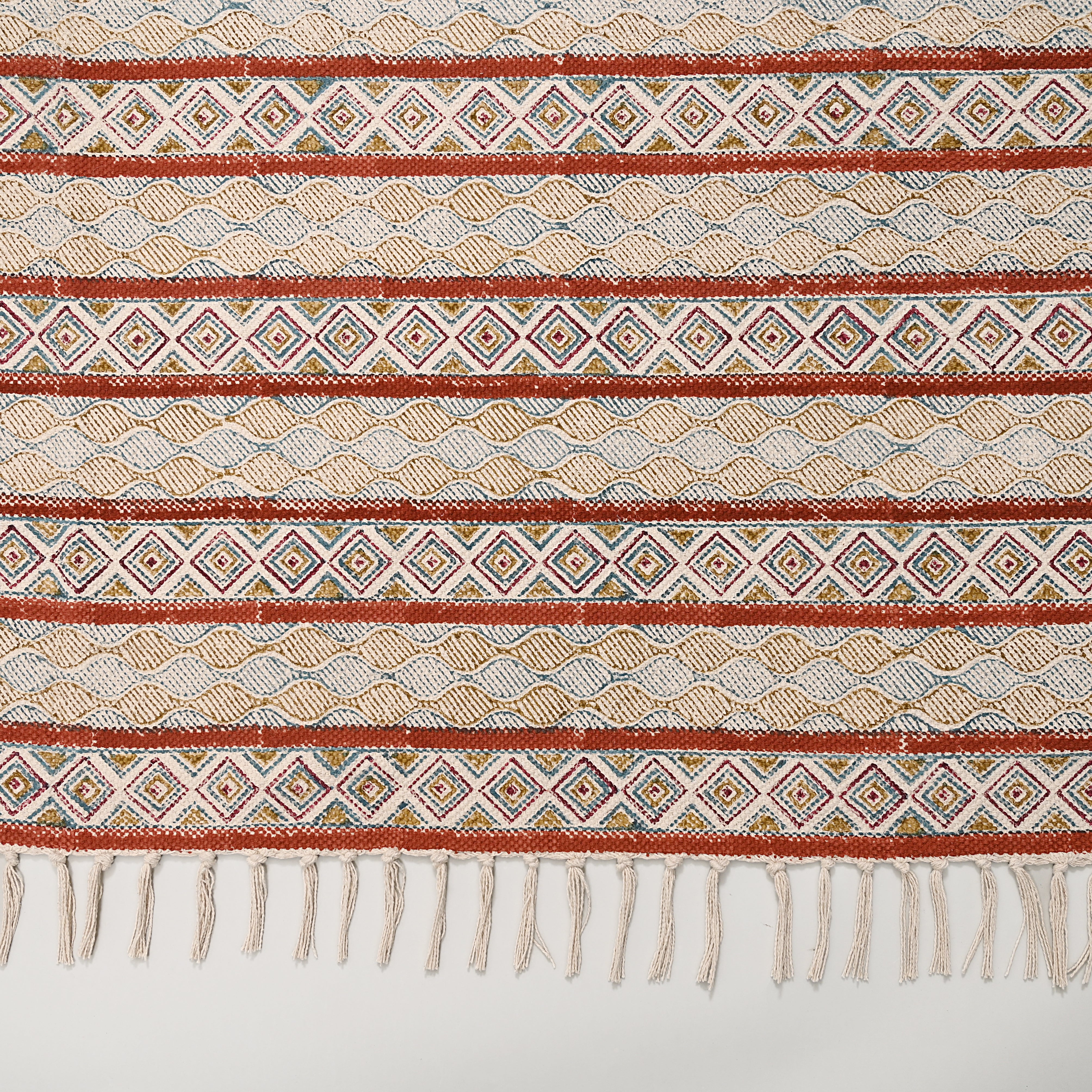 Groovy Gridwork Area Rug