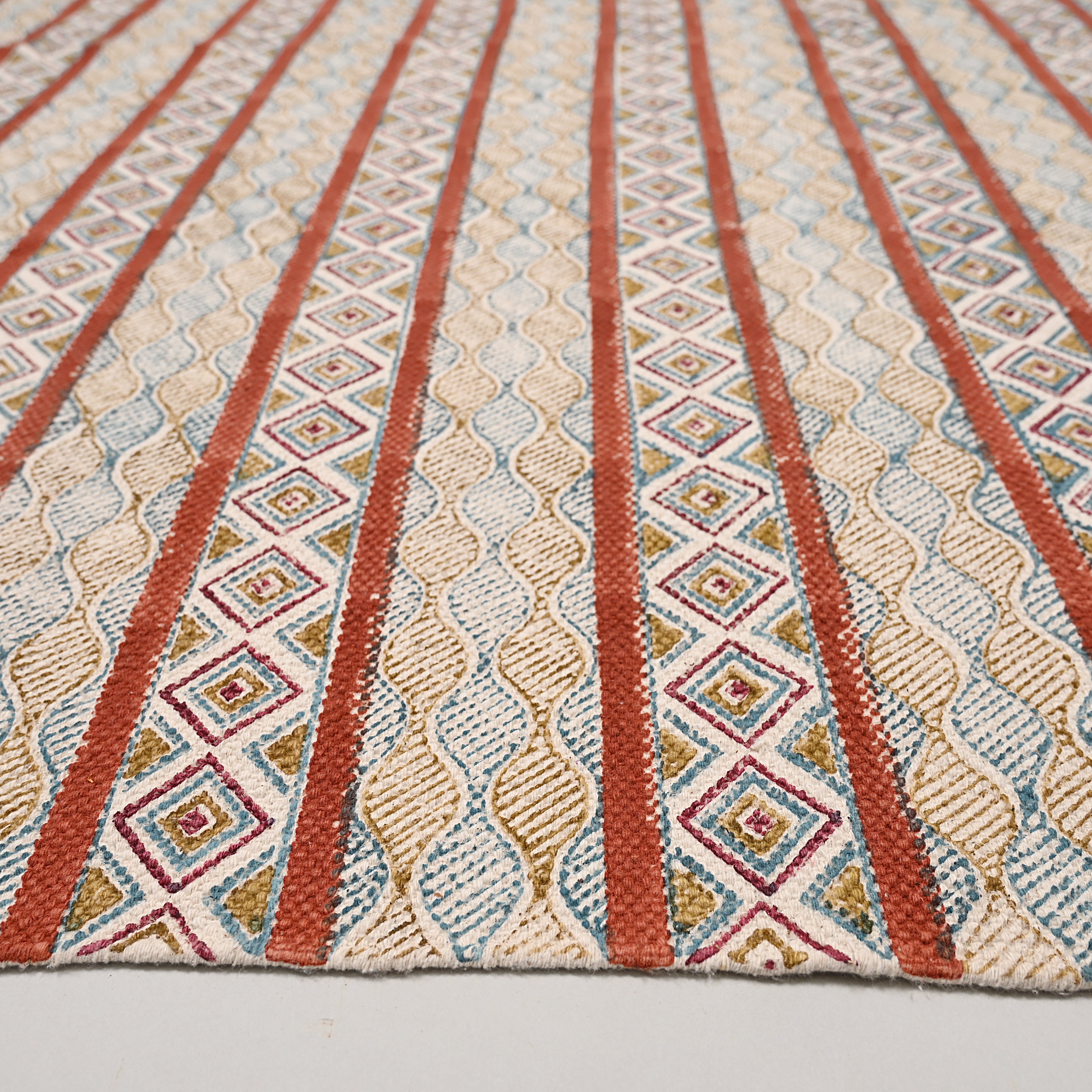 Groovy Gridwork Area Rug