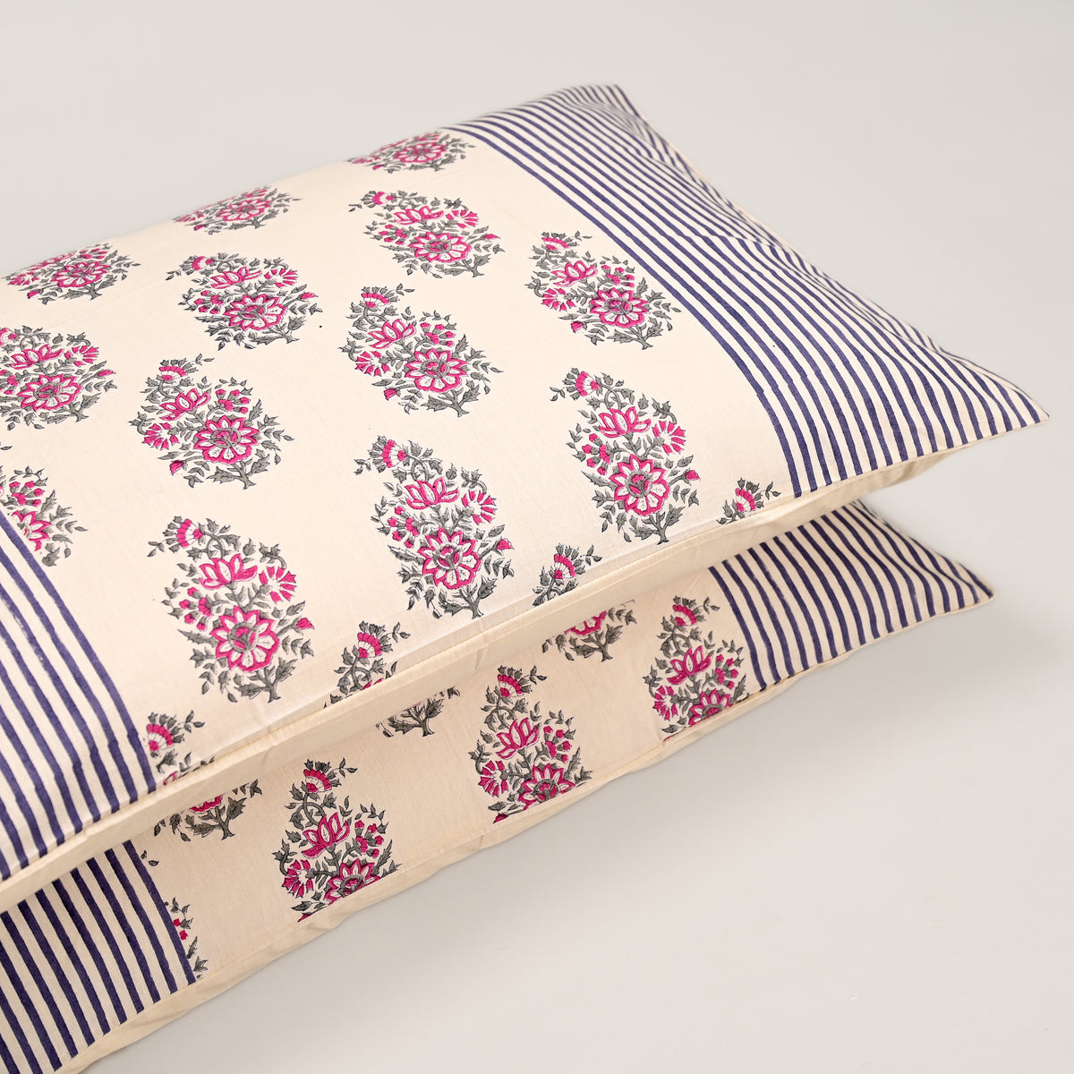Anjuman Embroidered Printed Pillow Covers – Set of 2