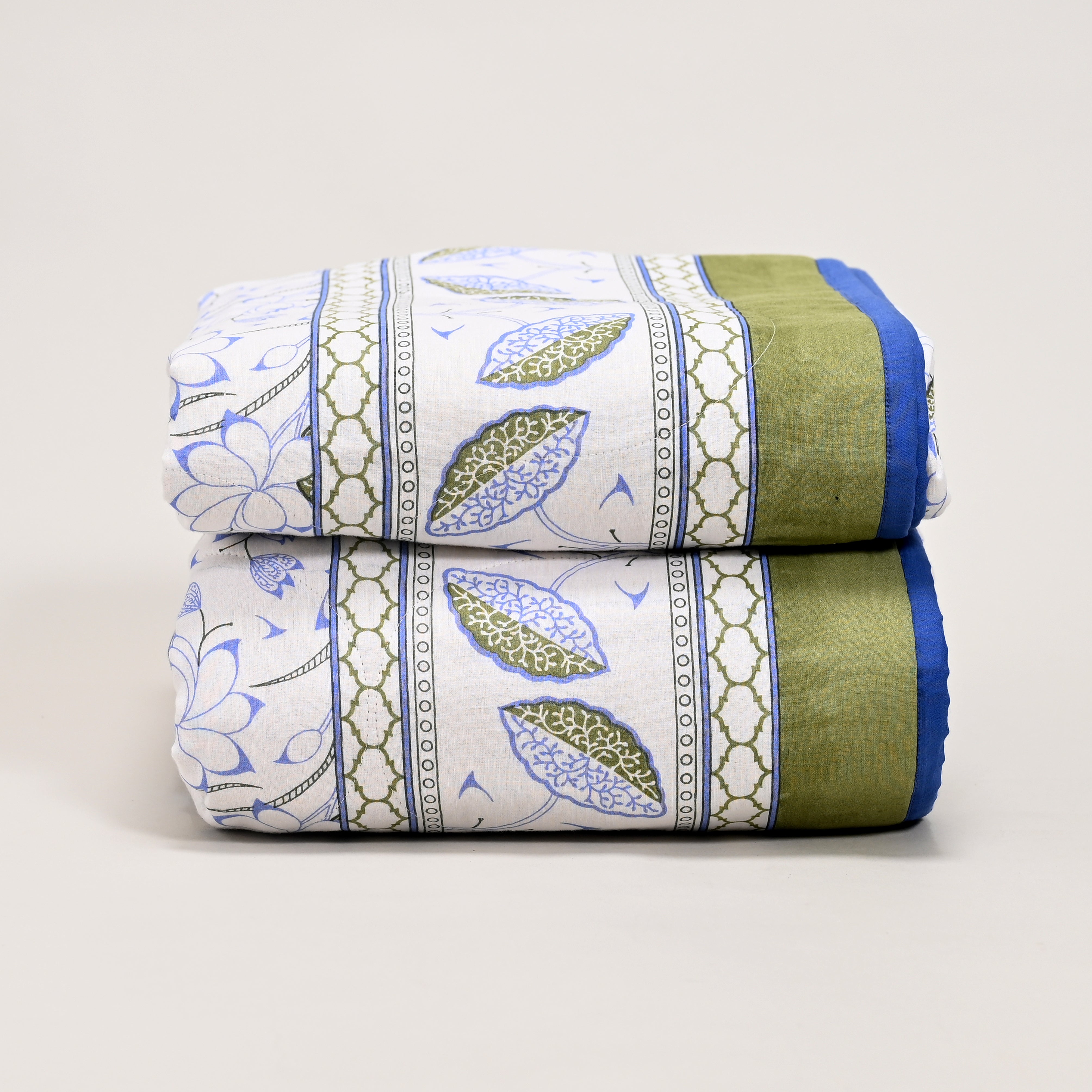 Lotus Garden Printed Lightweight Dohar