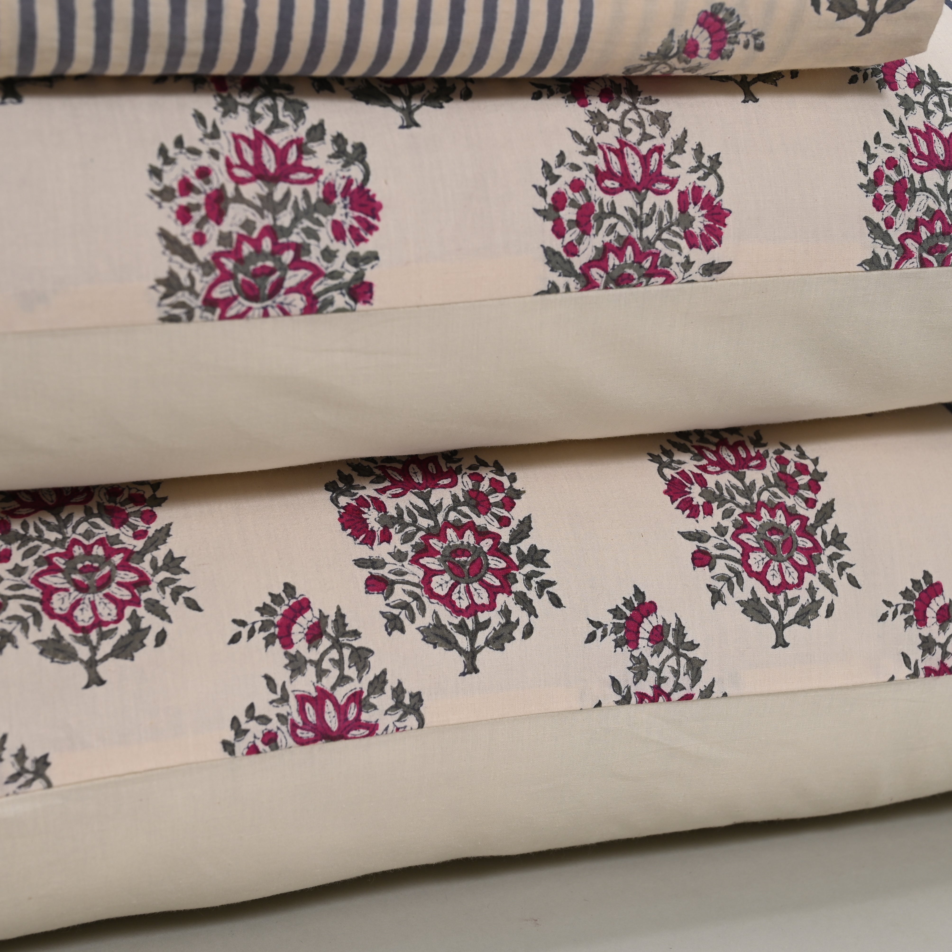 Anjuman Block Printed Bed Sheet