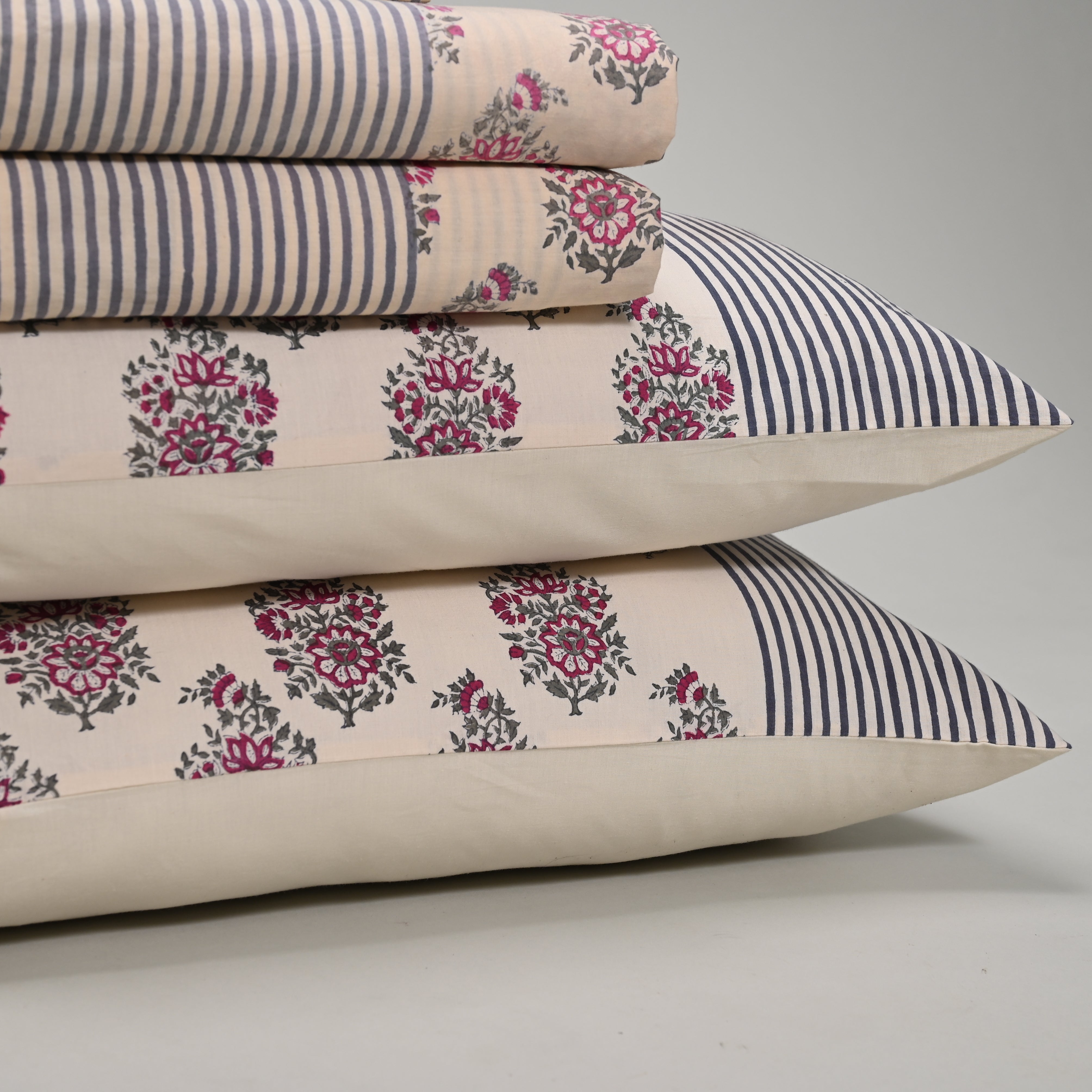 Anjuman Block Printed Bed Sheet