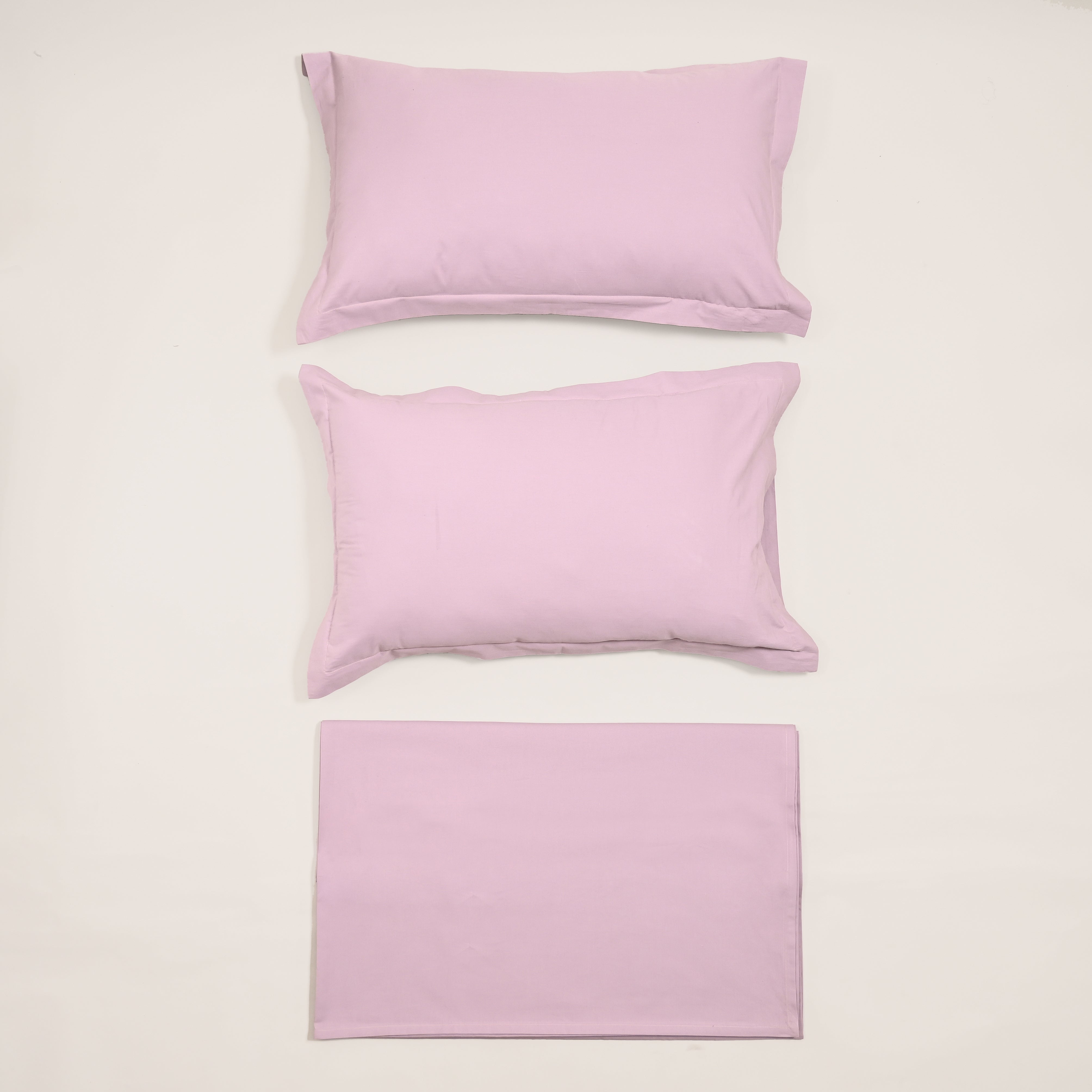 Regal Luxury Solid 300 TC Cotton Sheets - Soft, Breathable, and Durable Bedding Set