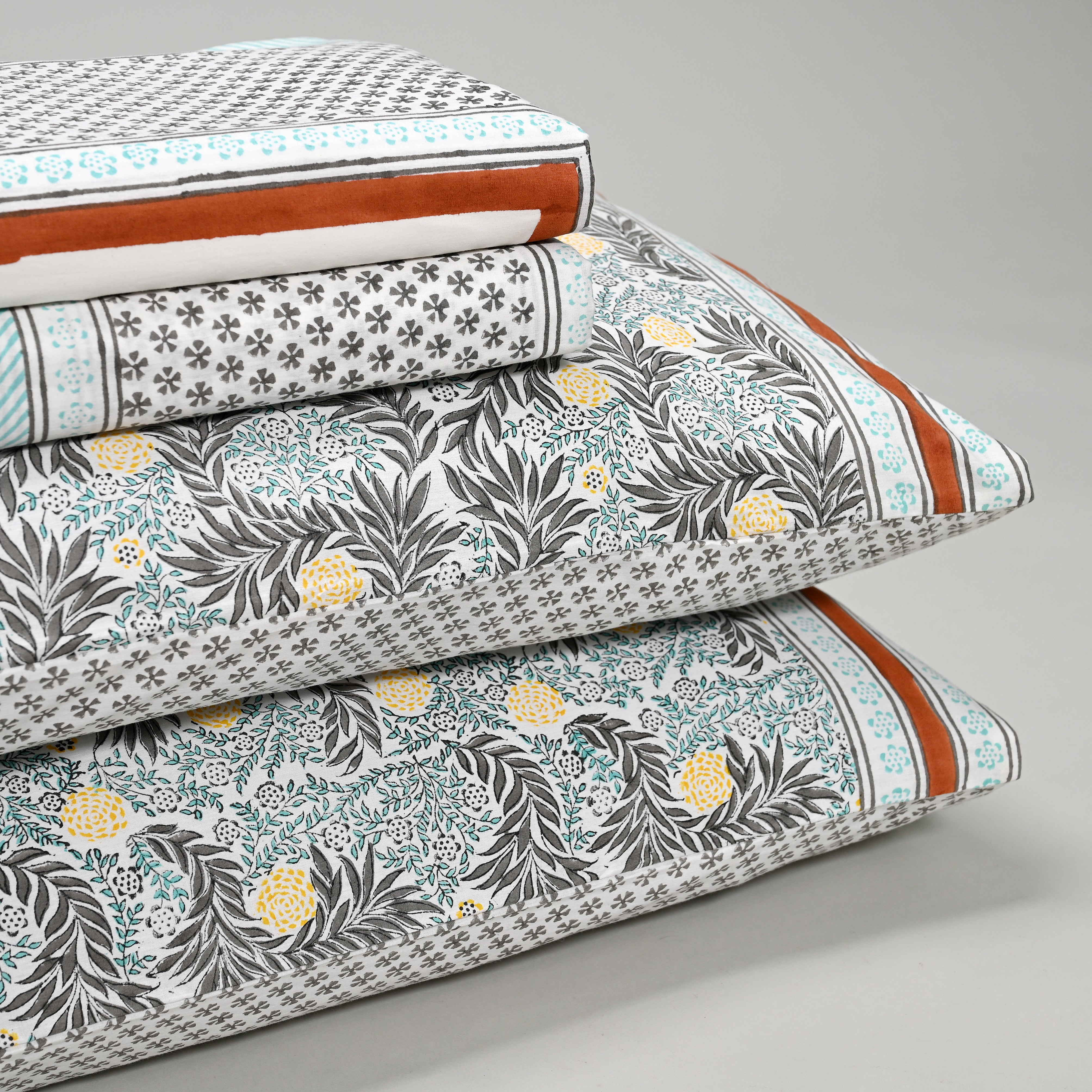 Ketki Block Printed Bedsheet