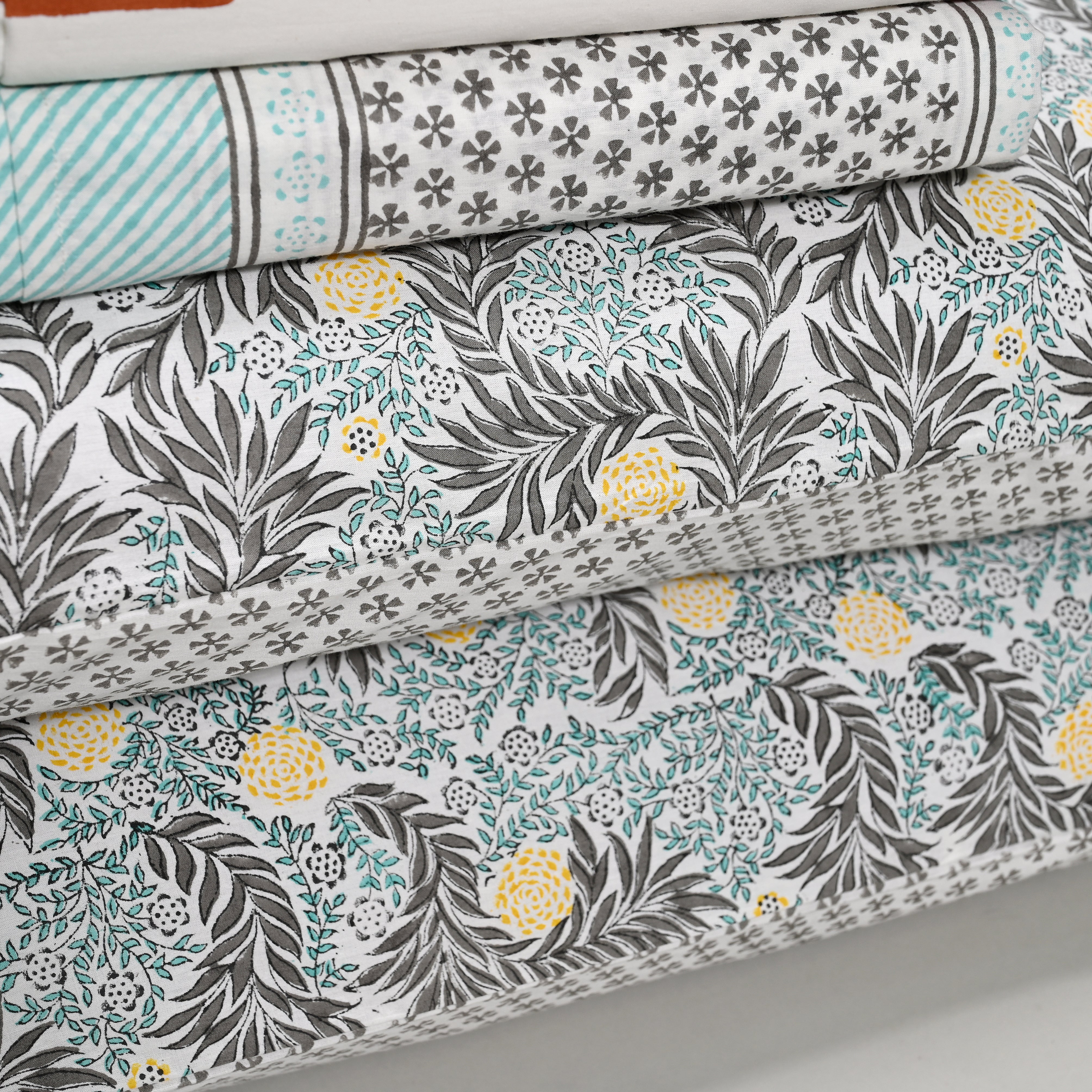 Ketki Block Printed Bedsheet