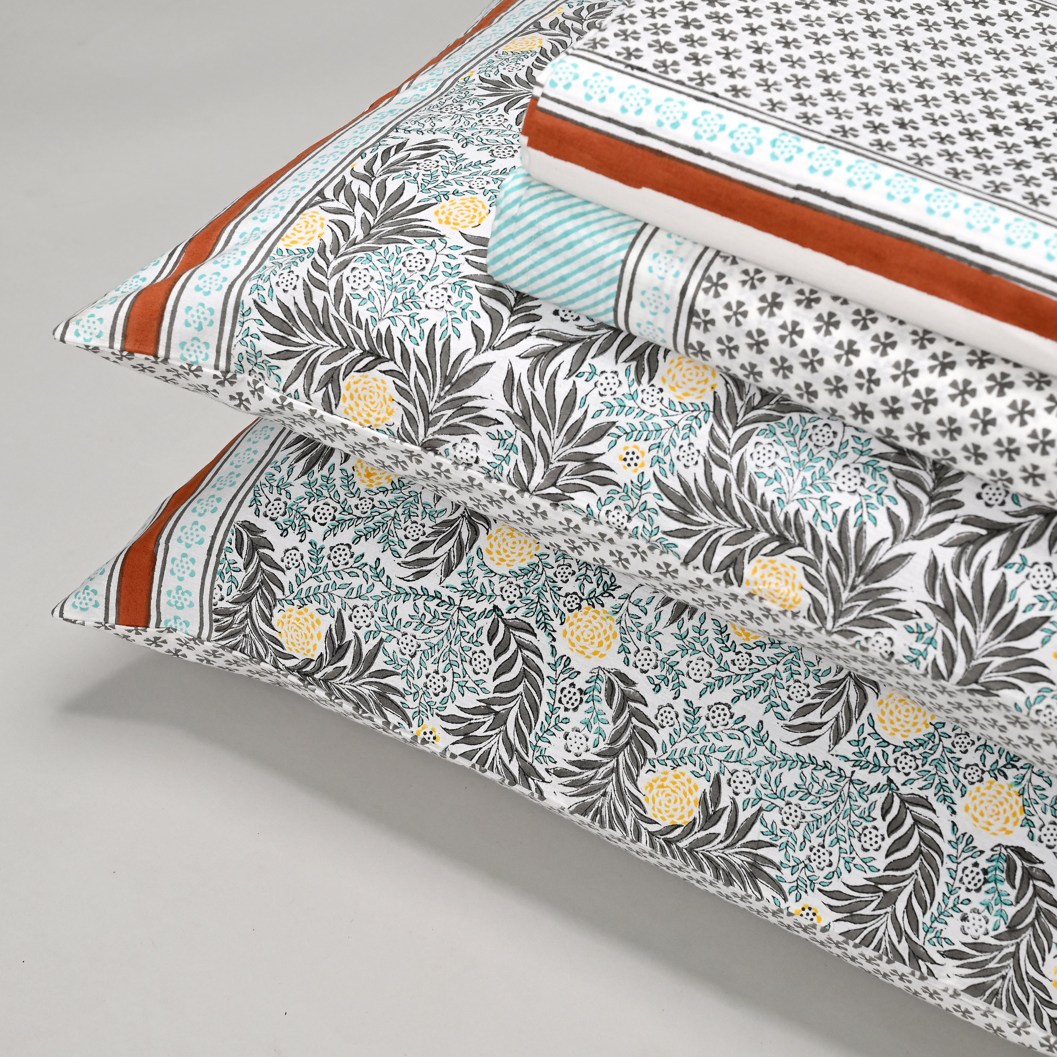 Ketki Block Printed Bedsheet