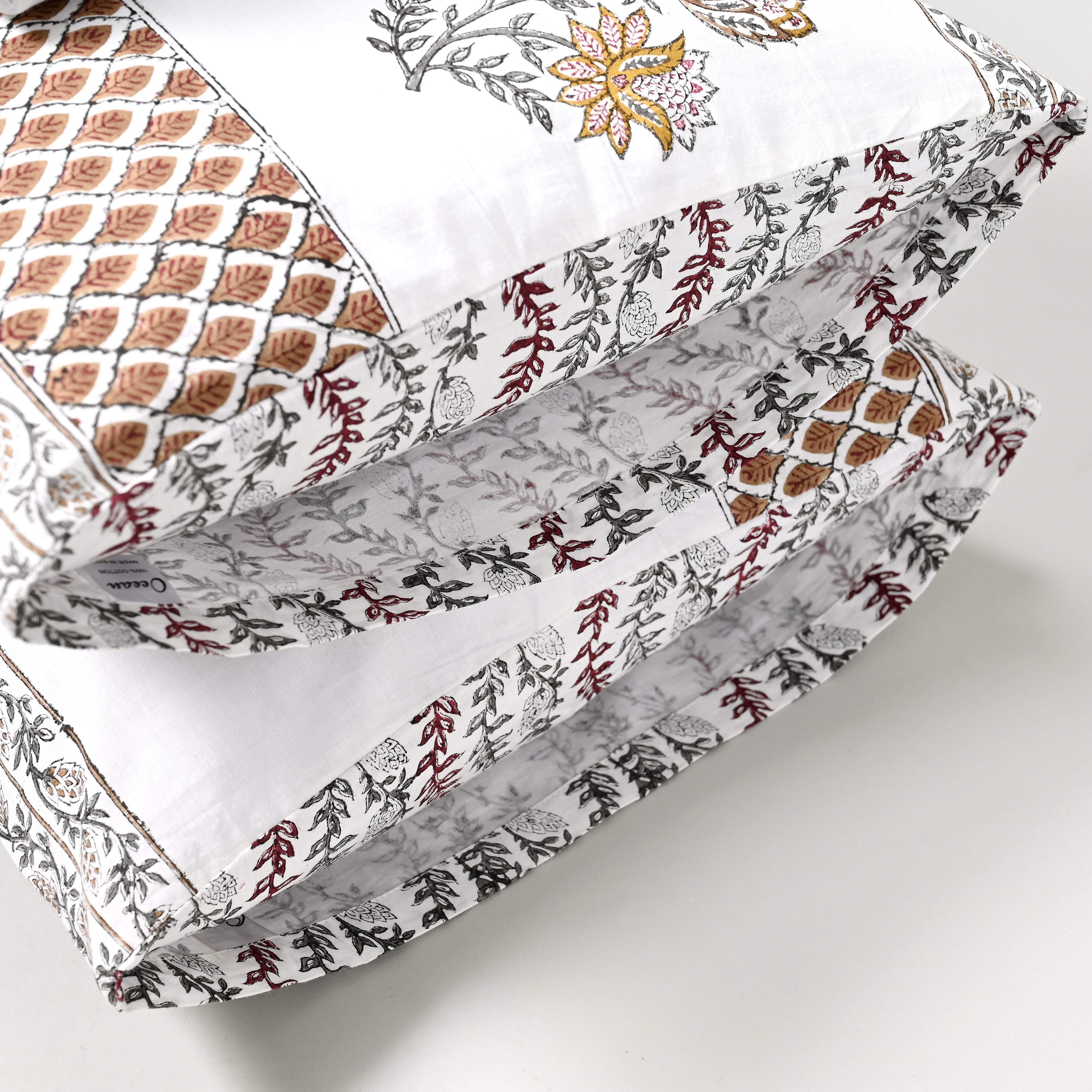 Victoria Jaal Block Printed Bed Sheet