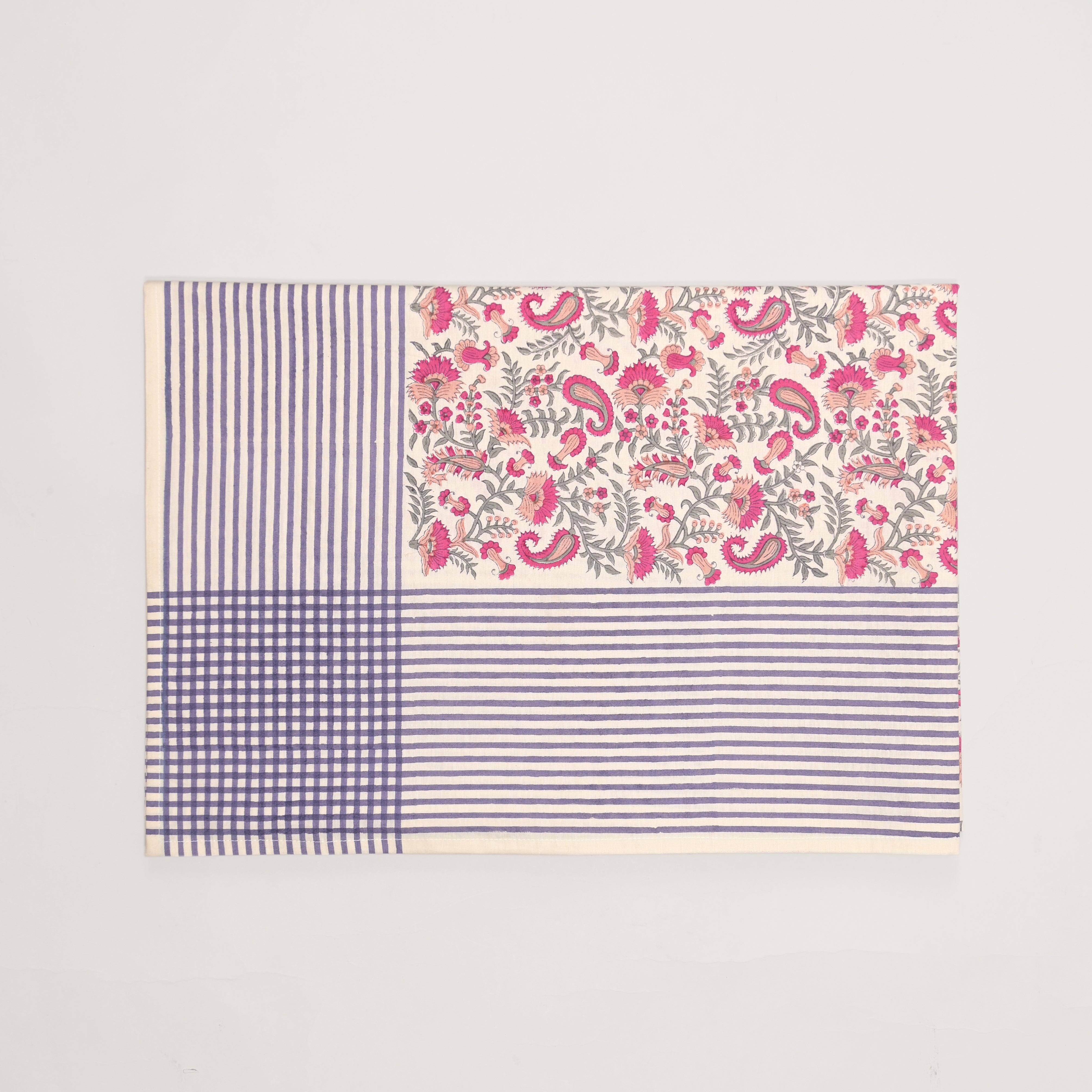 Anjuman Block Printed Table Cover