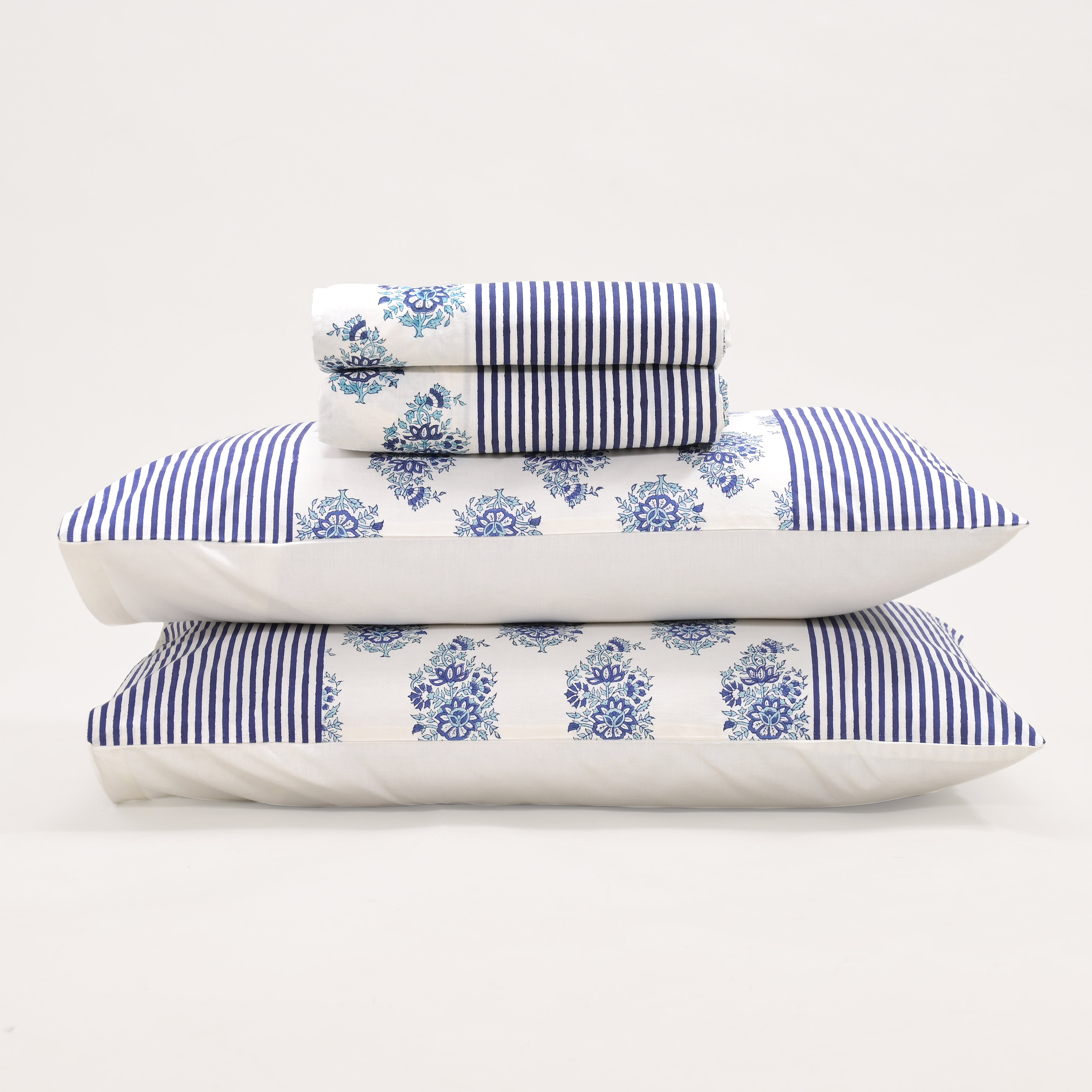 Anjuman Block Printed Bed Sheet