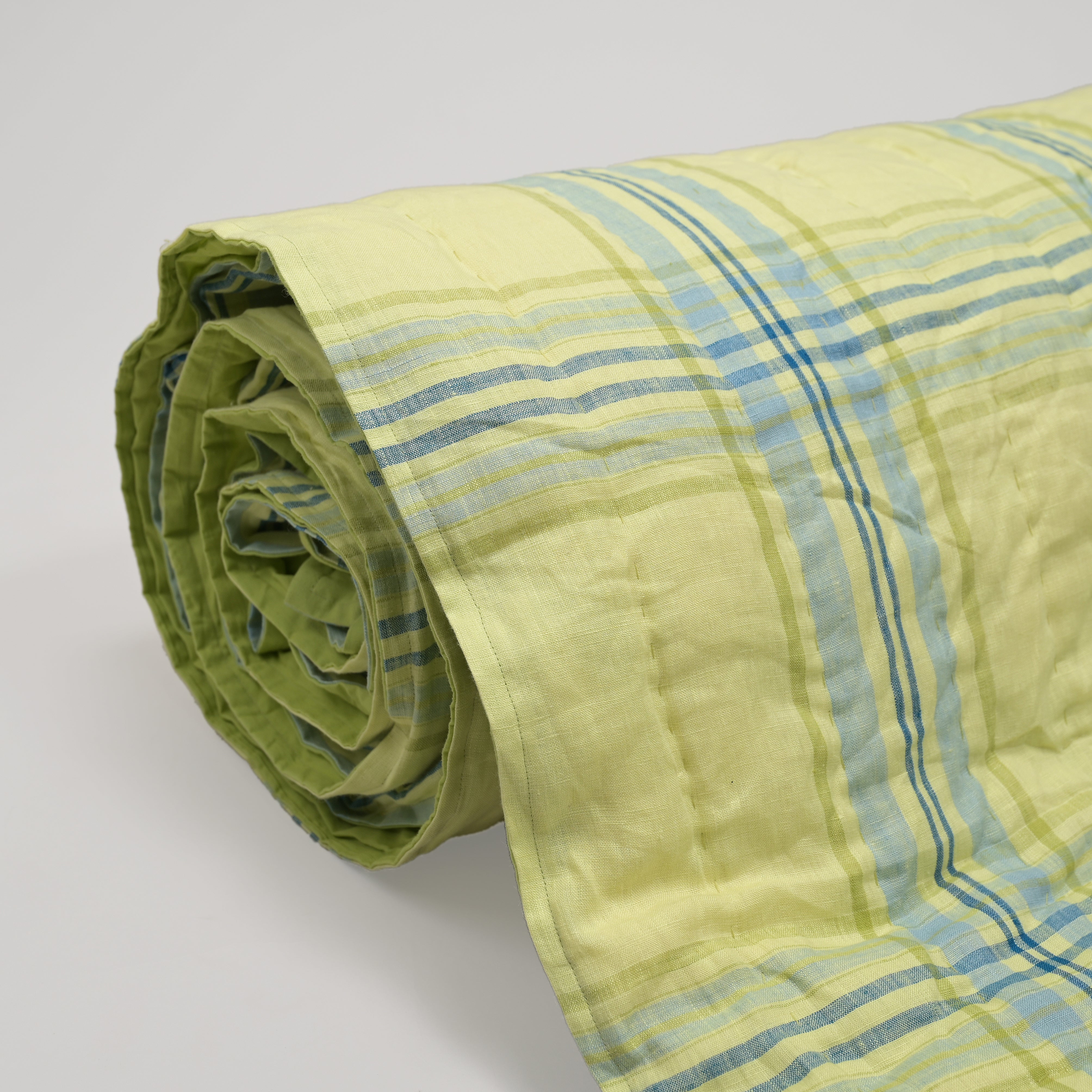 Lime Checkered Bliss Quilt