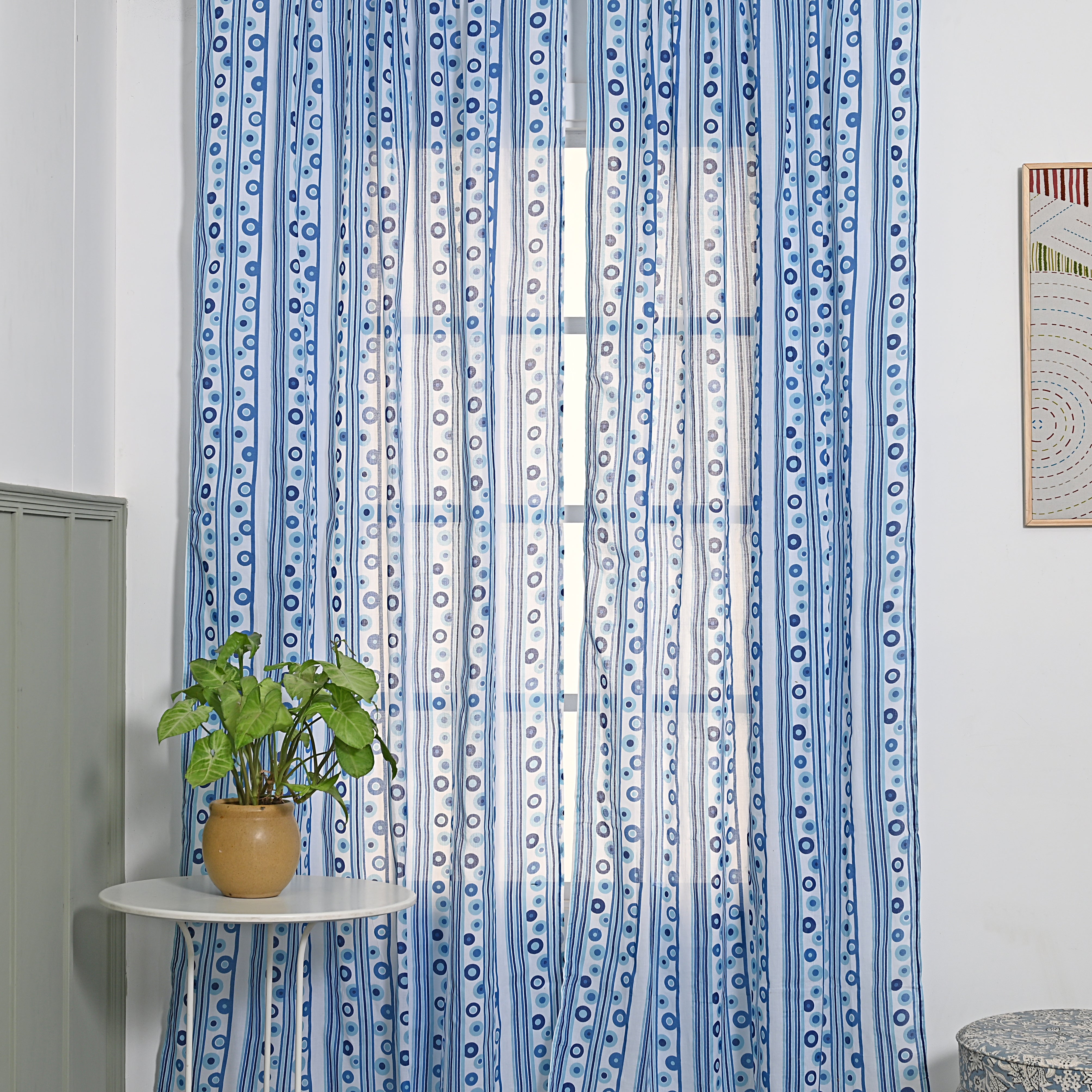 Spiral Dot Curtains