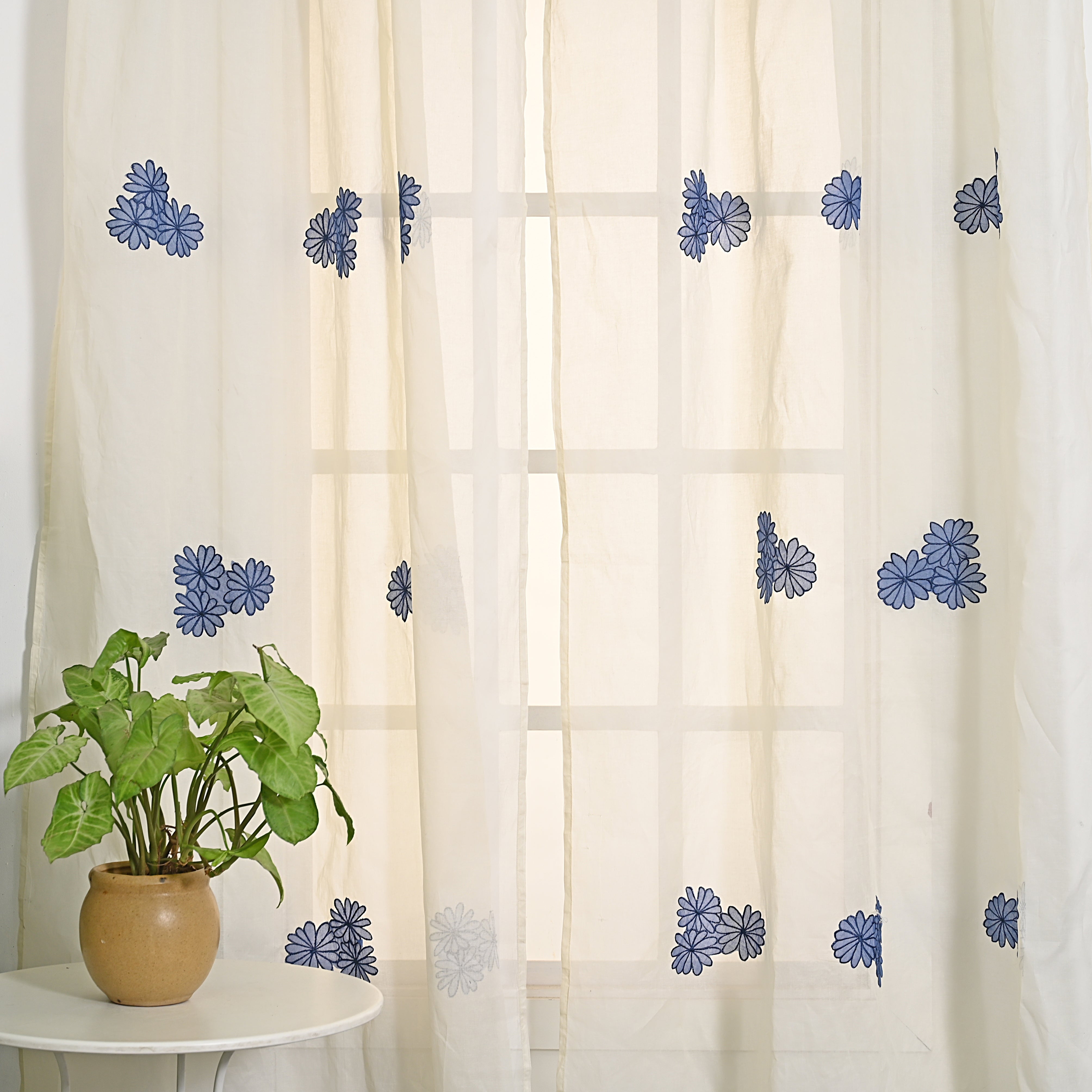 All Over Patch Curtains 2 Pc