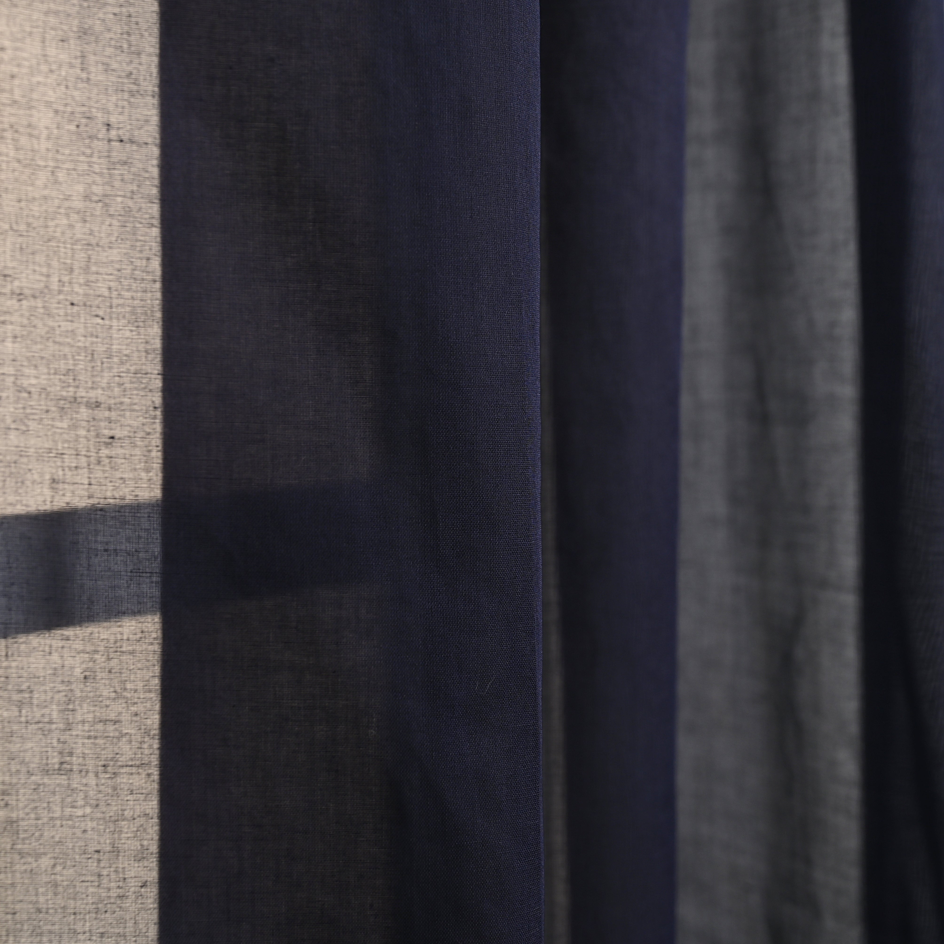 Oragana Charcoal Curtain 2 Pc Set