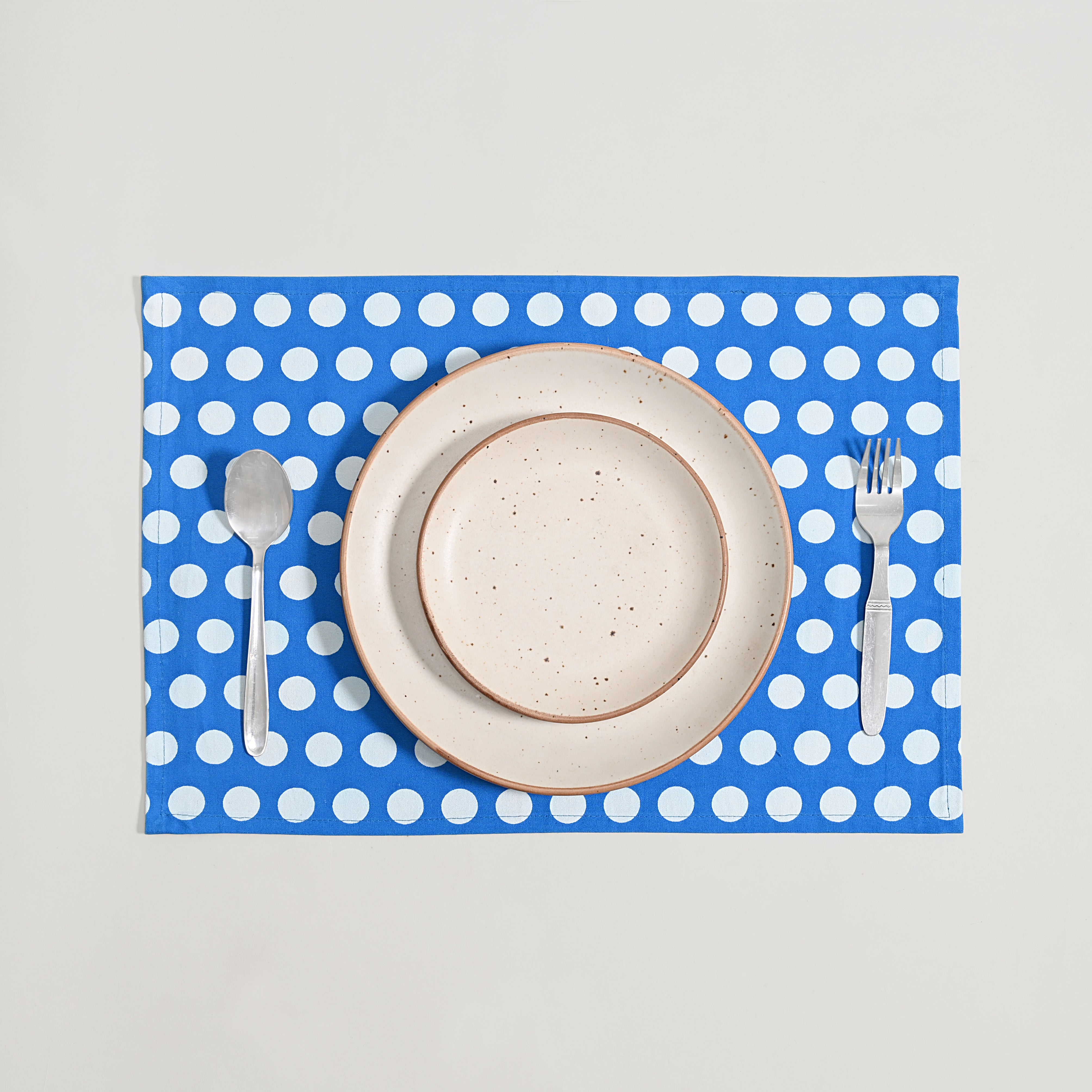 Polka Dott Placemat 6 Pc Set