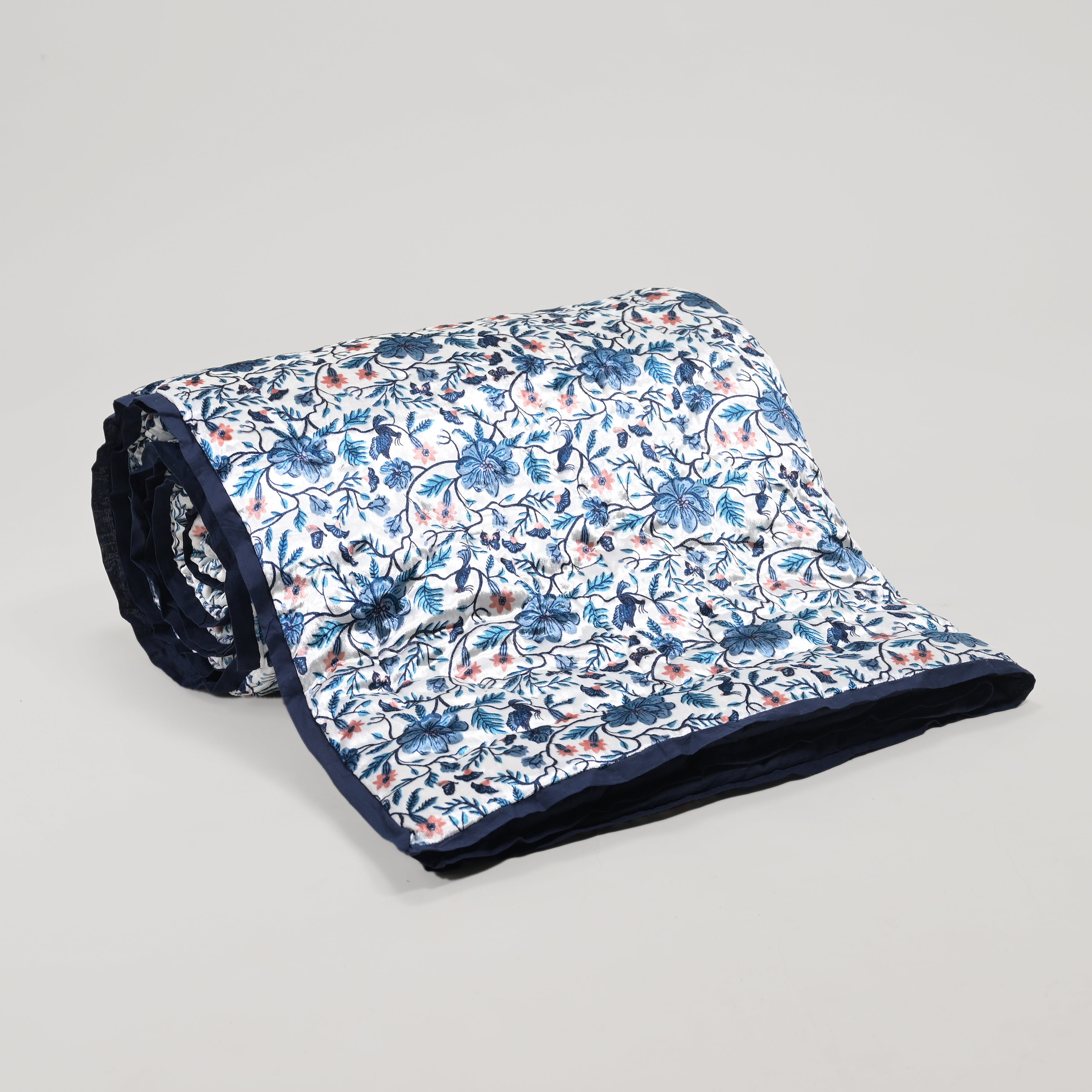Winter Azure Velvet Bliss Quilt