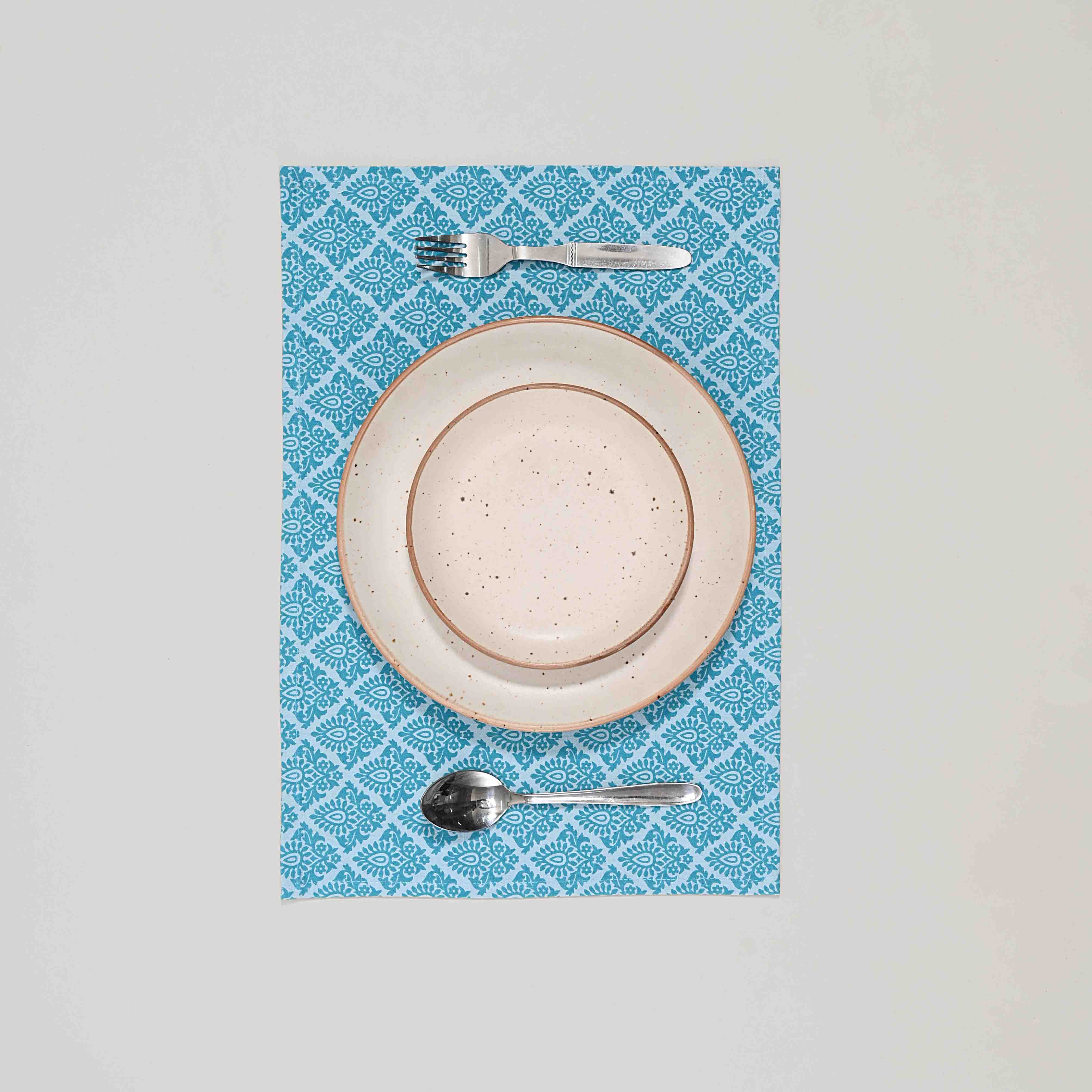 Elegant Buta Placemat 6 Pc Set