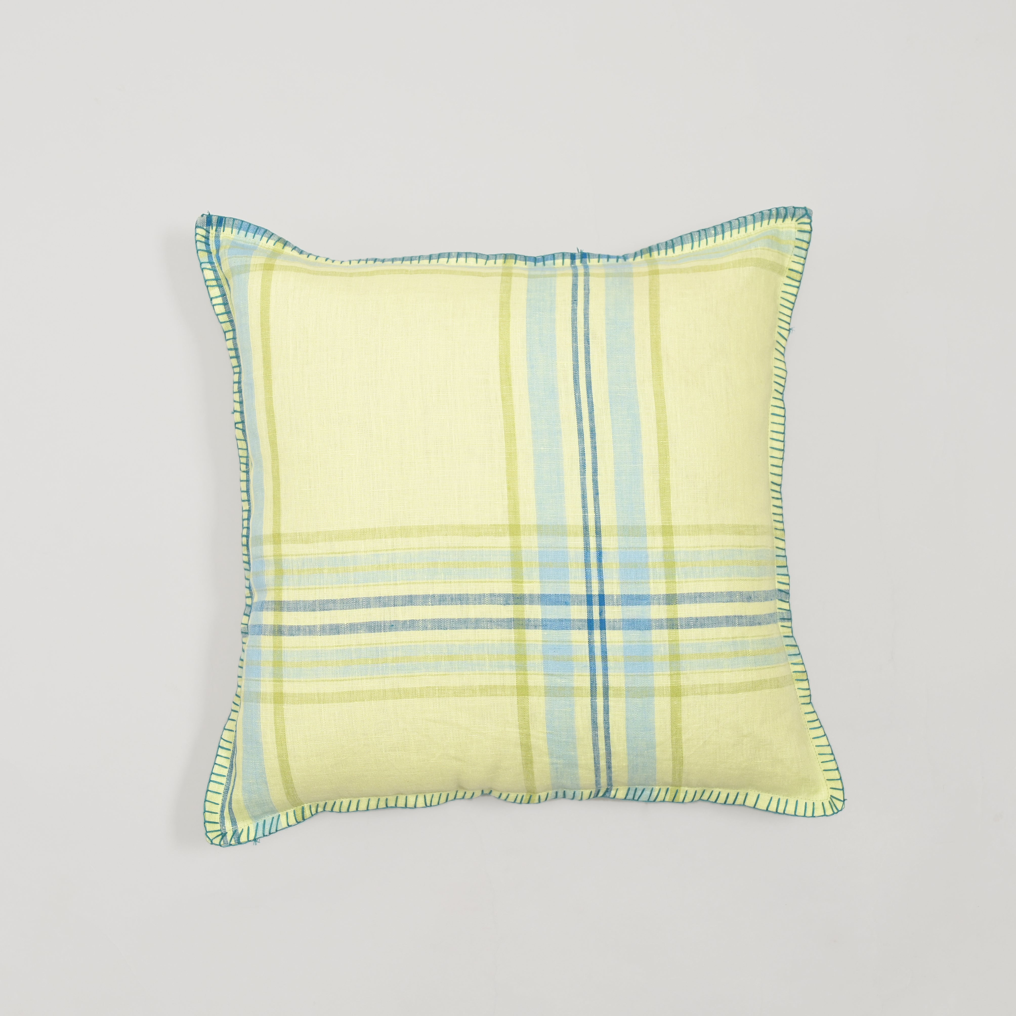 Linen Edge Elegance Cushion Cover
