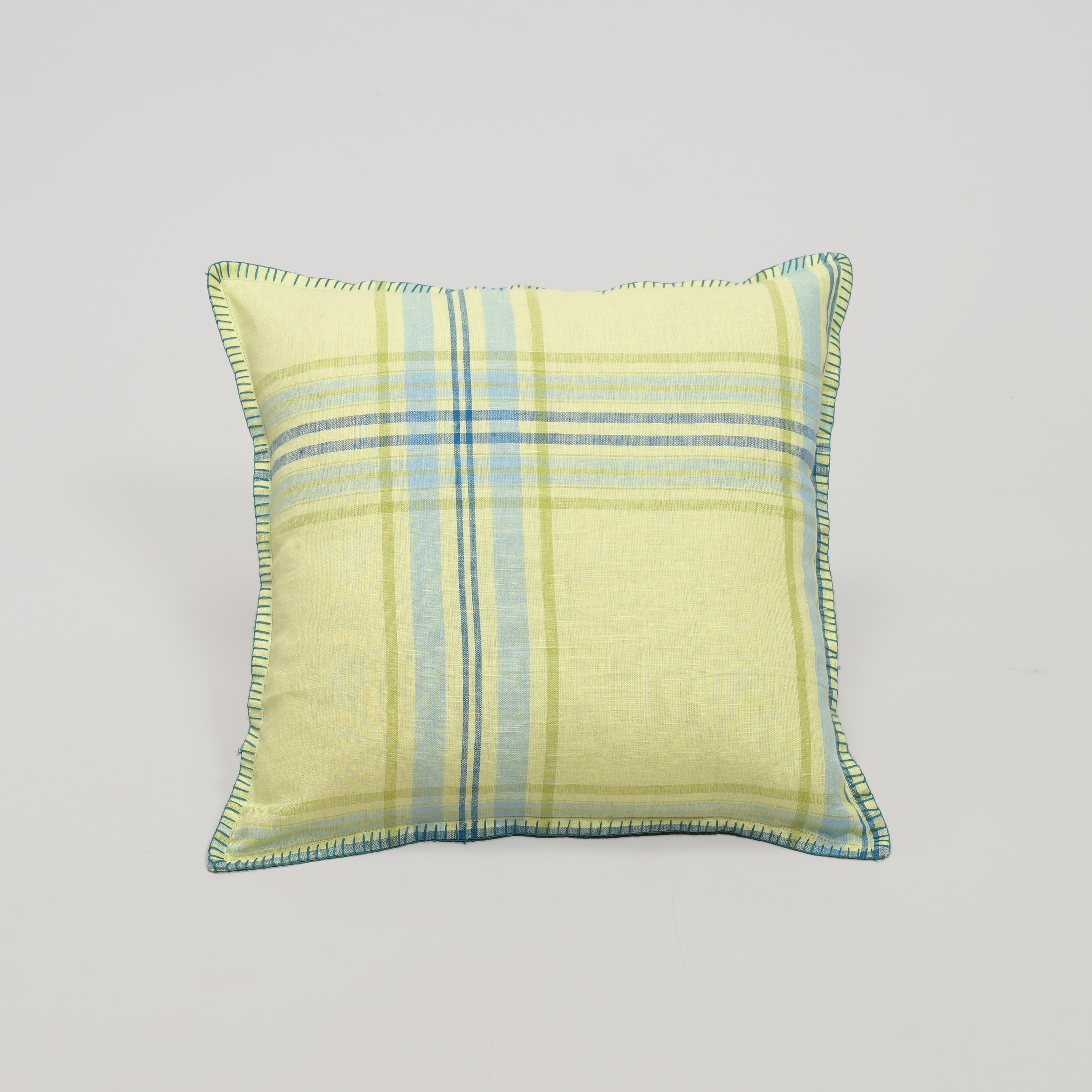 Linen Edge Elegance Cushion Cover
