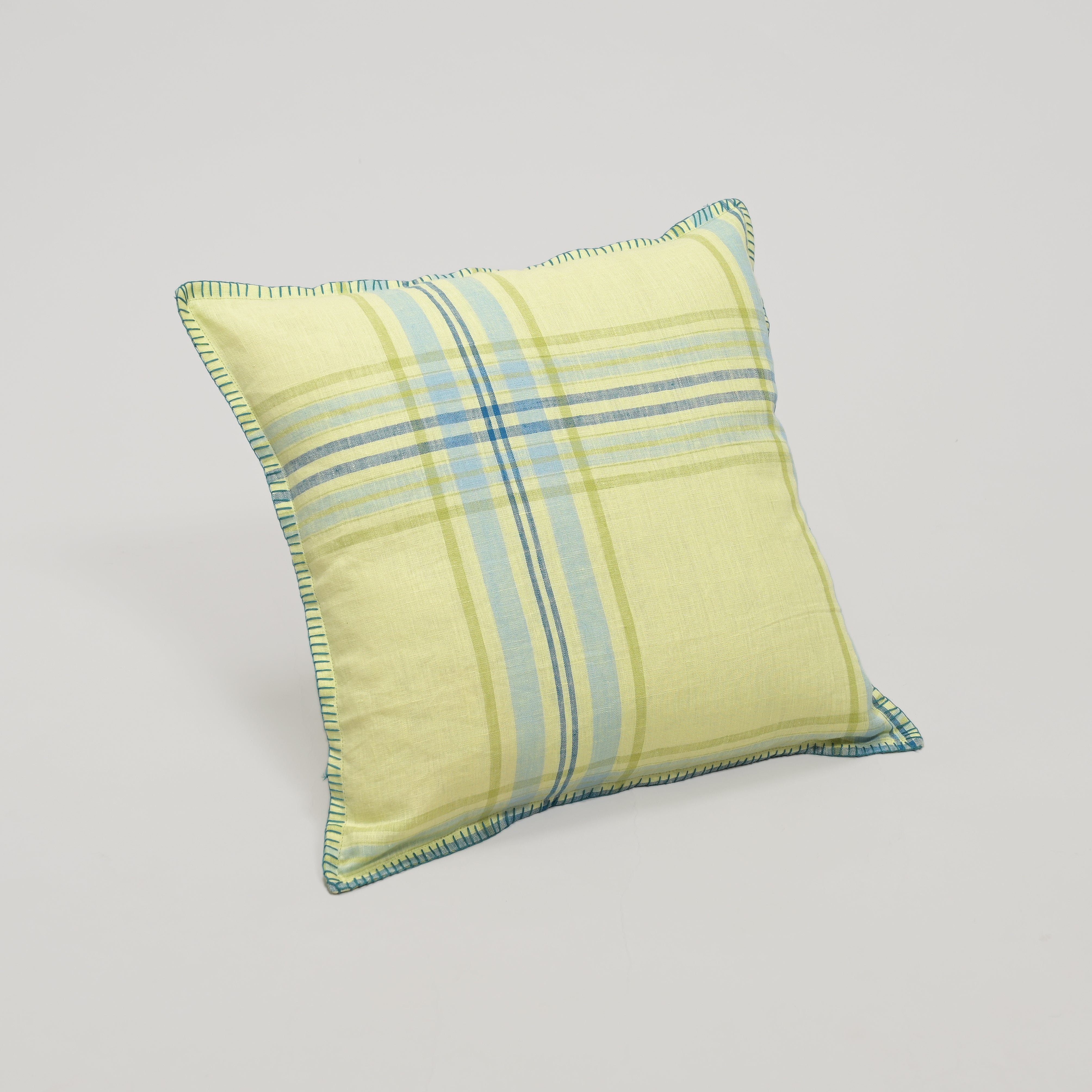 Linen Edge Elegance Cushion Cover