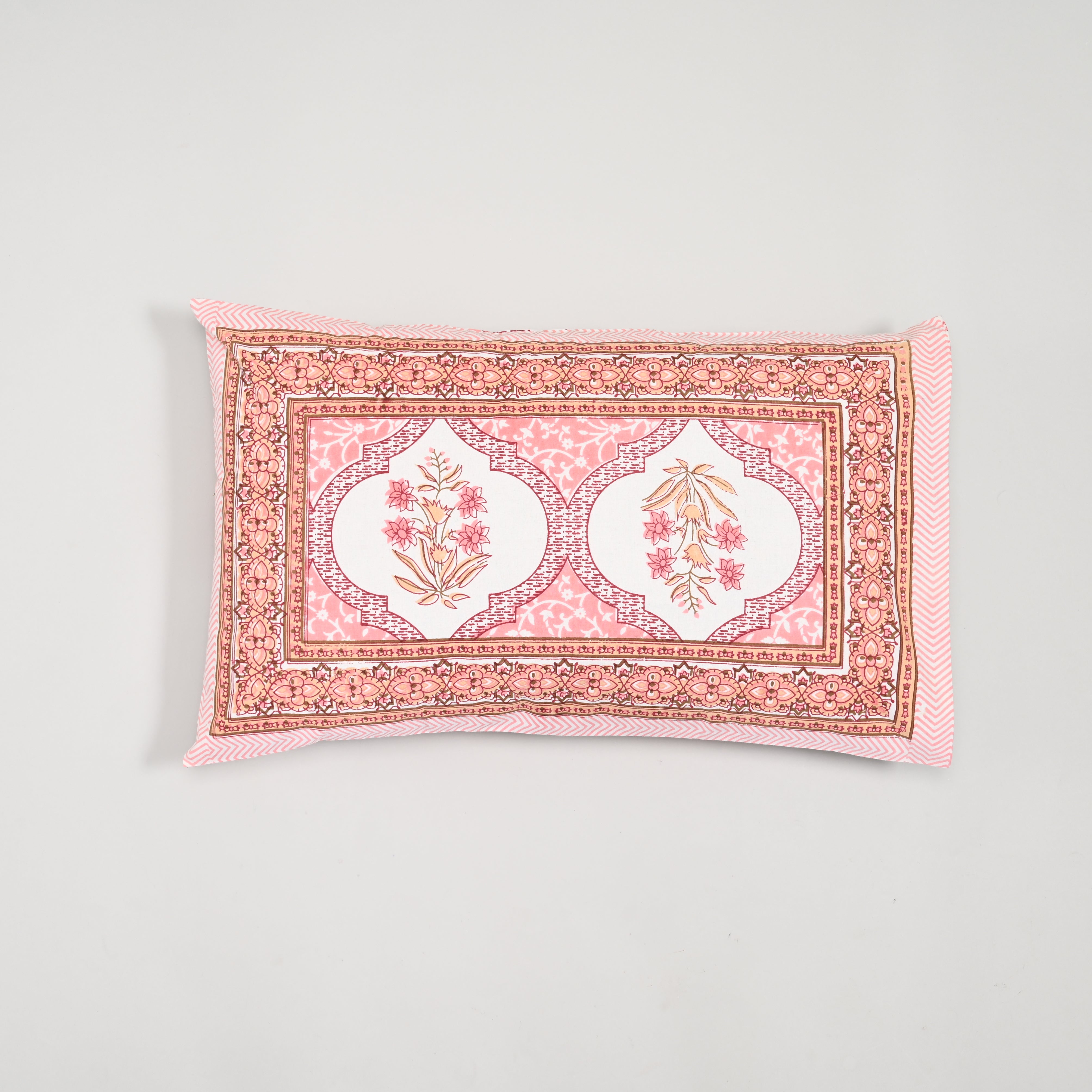 Bouquet Pink Bed Sheet