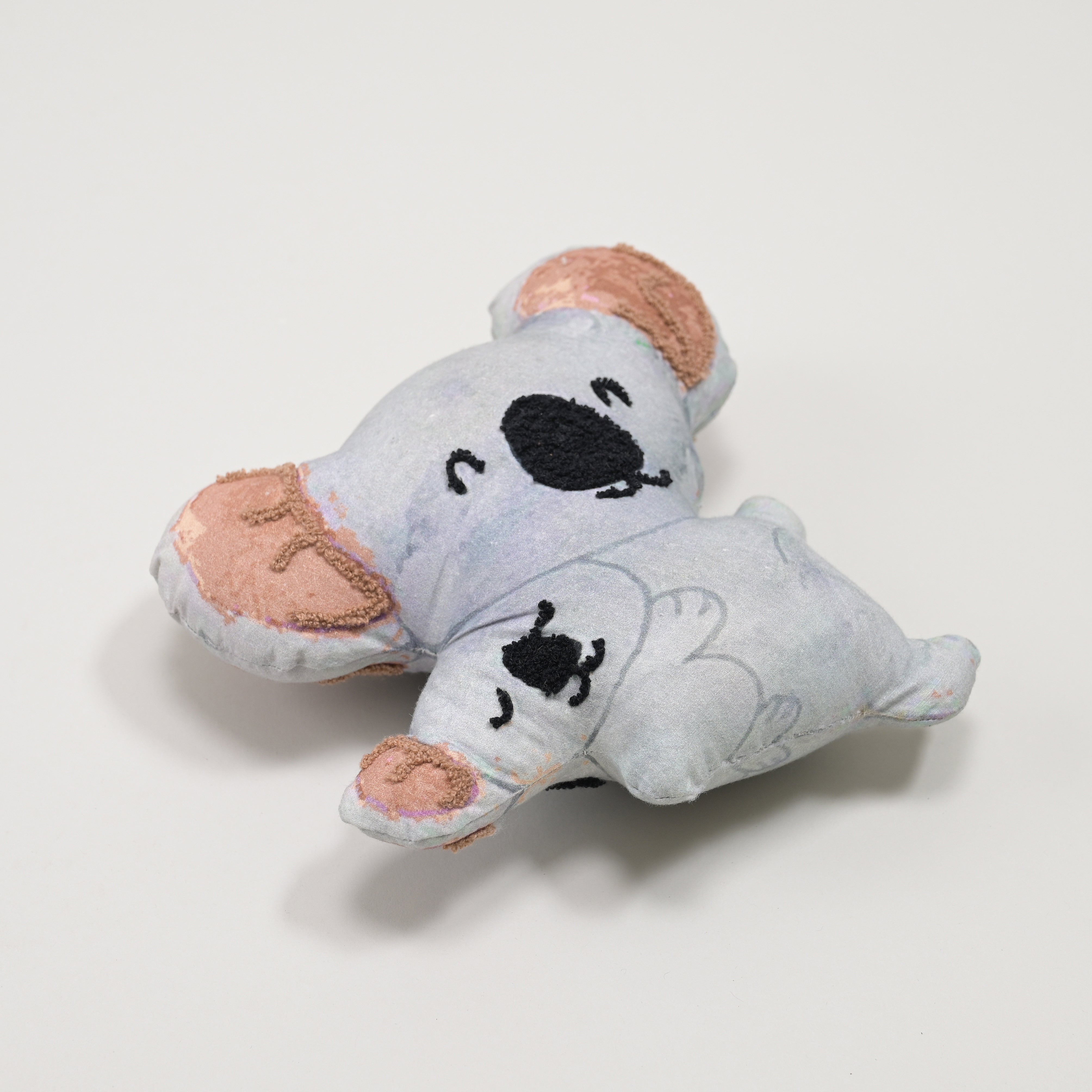 Koala Embroidered Accent Pillow