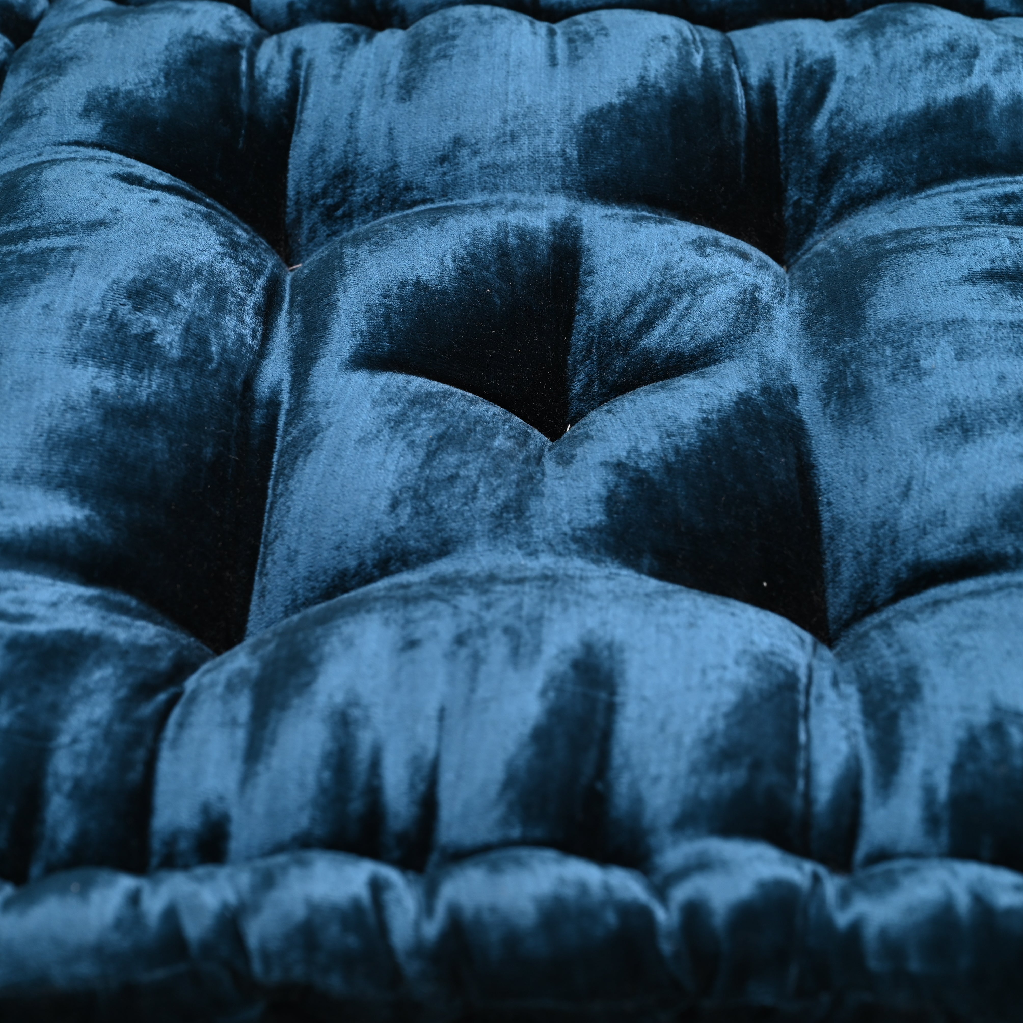 Steel Area Floor Pouf