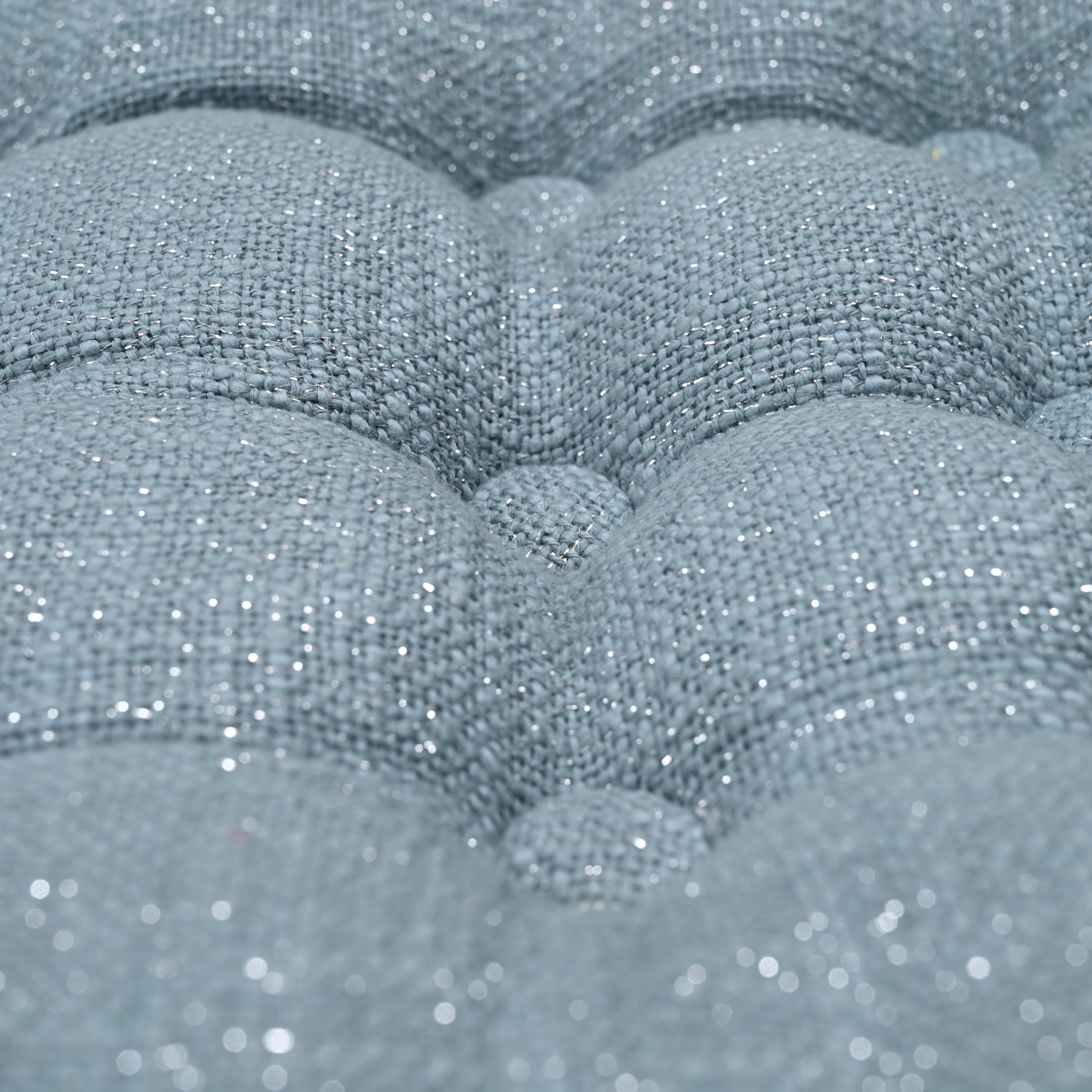 Glitter Floor Area Pouf