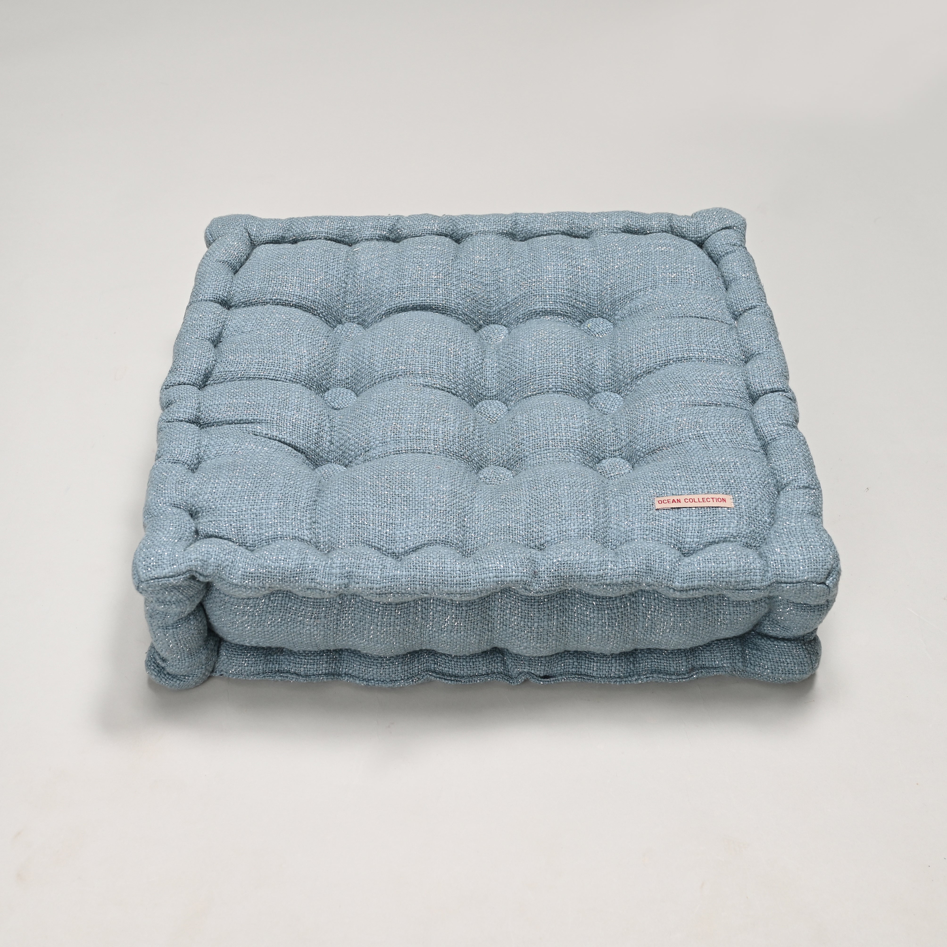 Glitter Floor Area Pouf