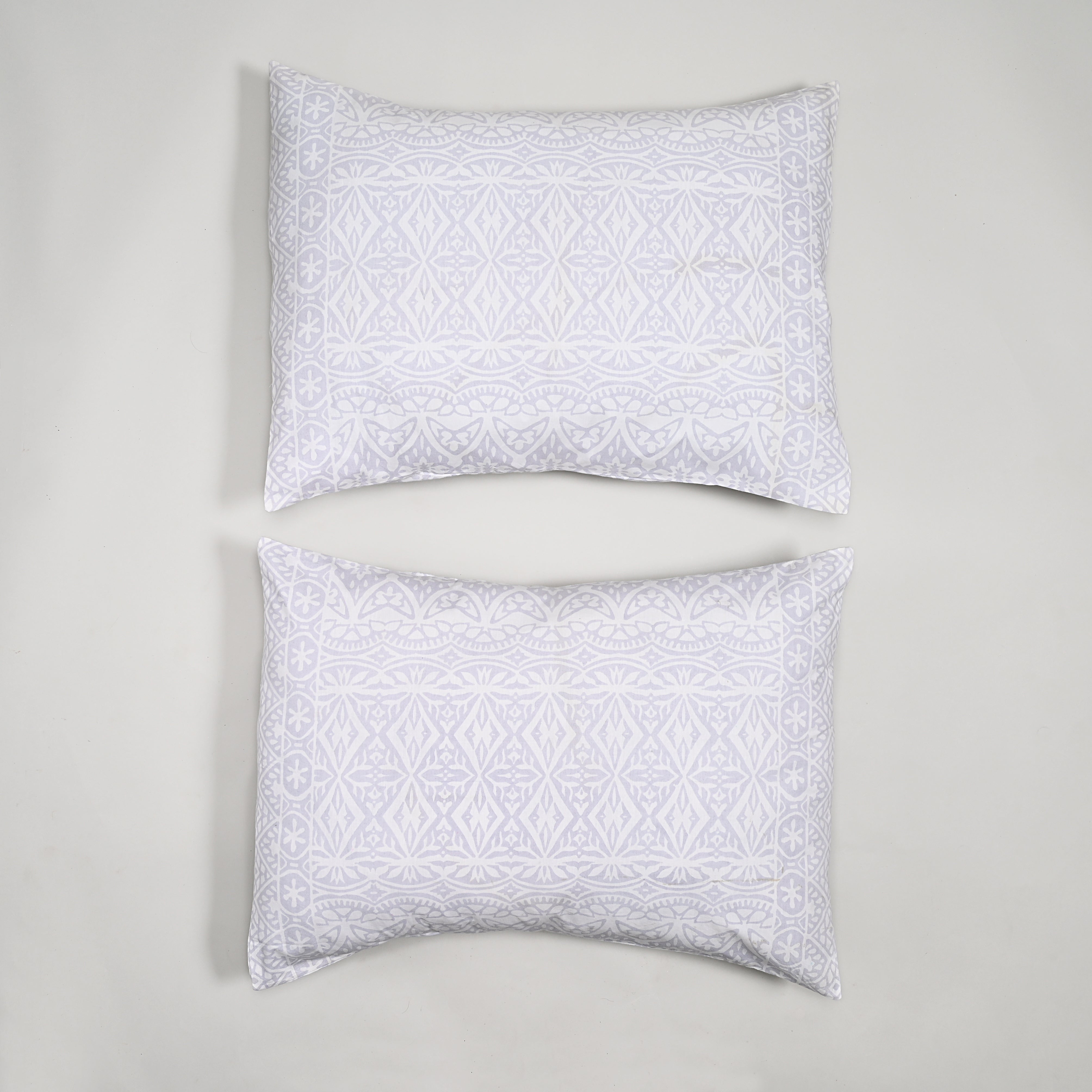 Flower Art Set of 2 Pillow