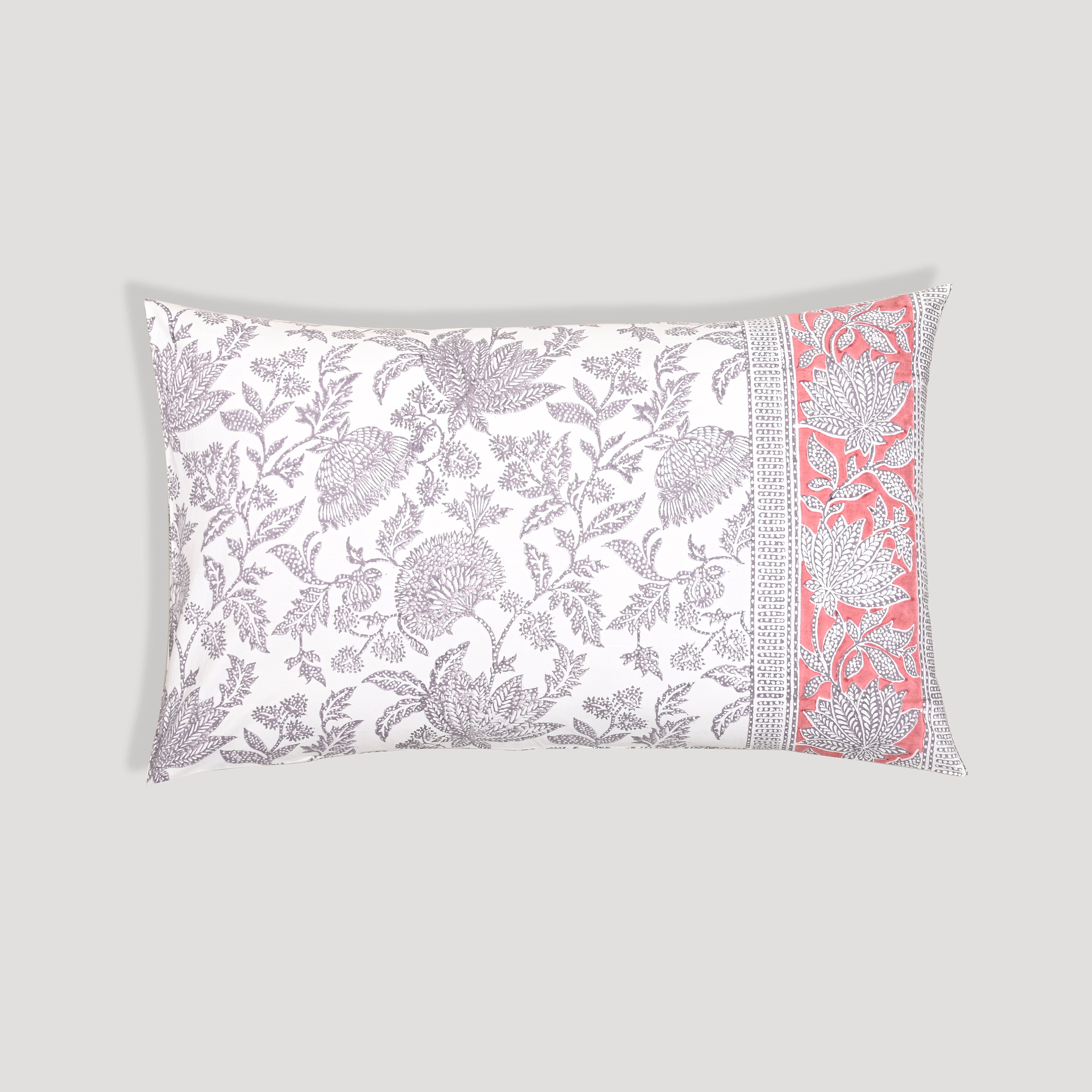 Ajrak Block Printed Bed Sheet set