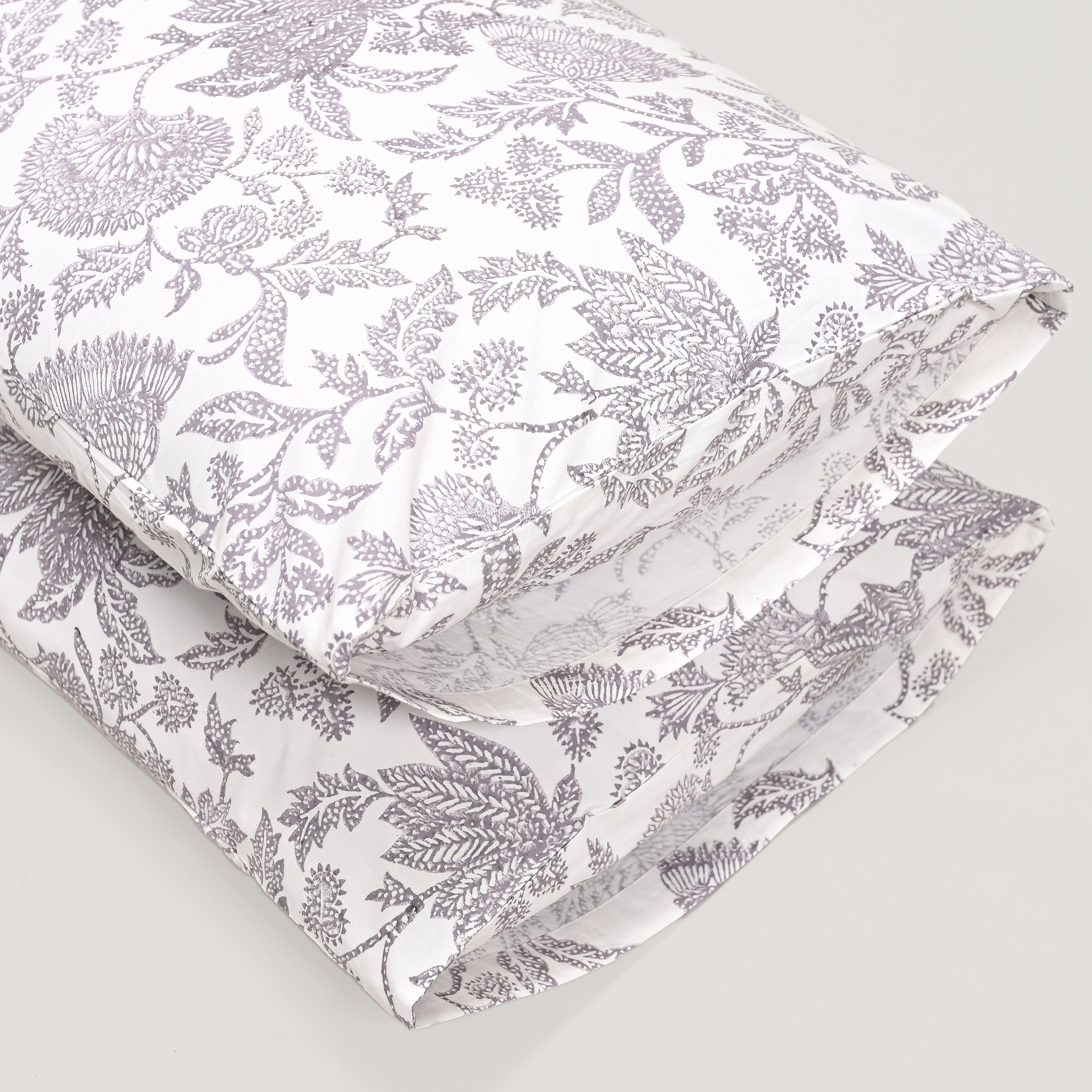Ajrak Block Printed Bed Sheet set
