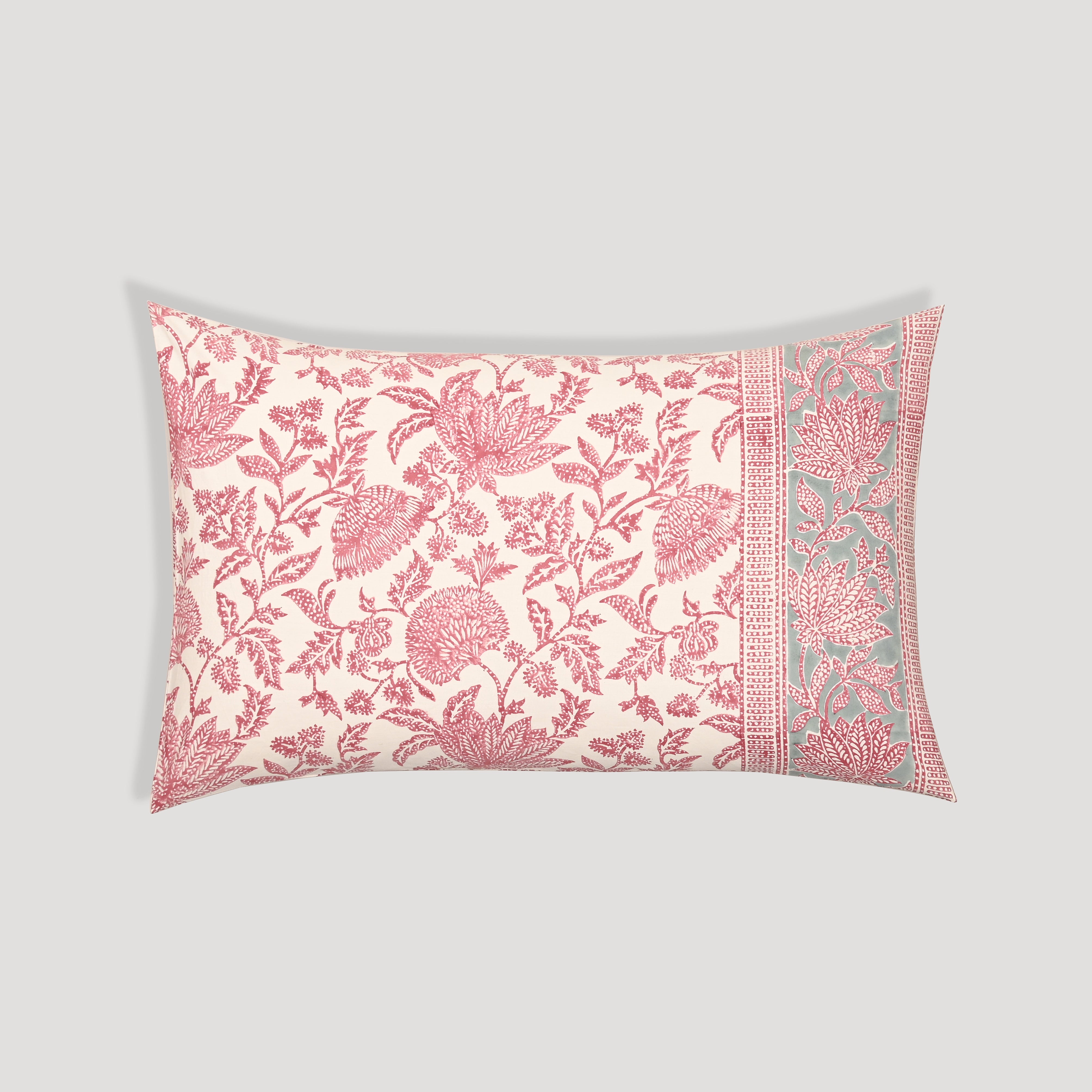 Ajrak Block Printed Bed Sheet set