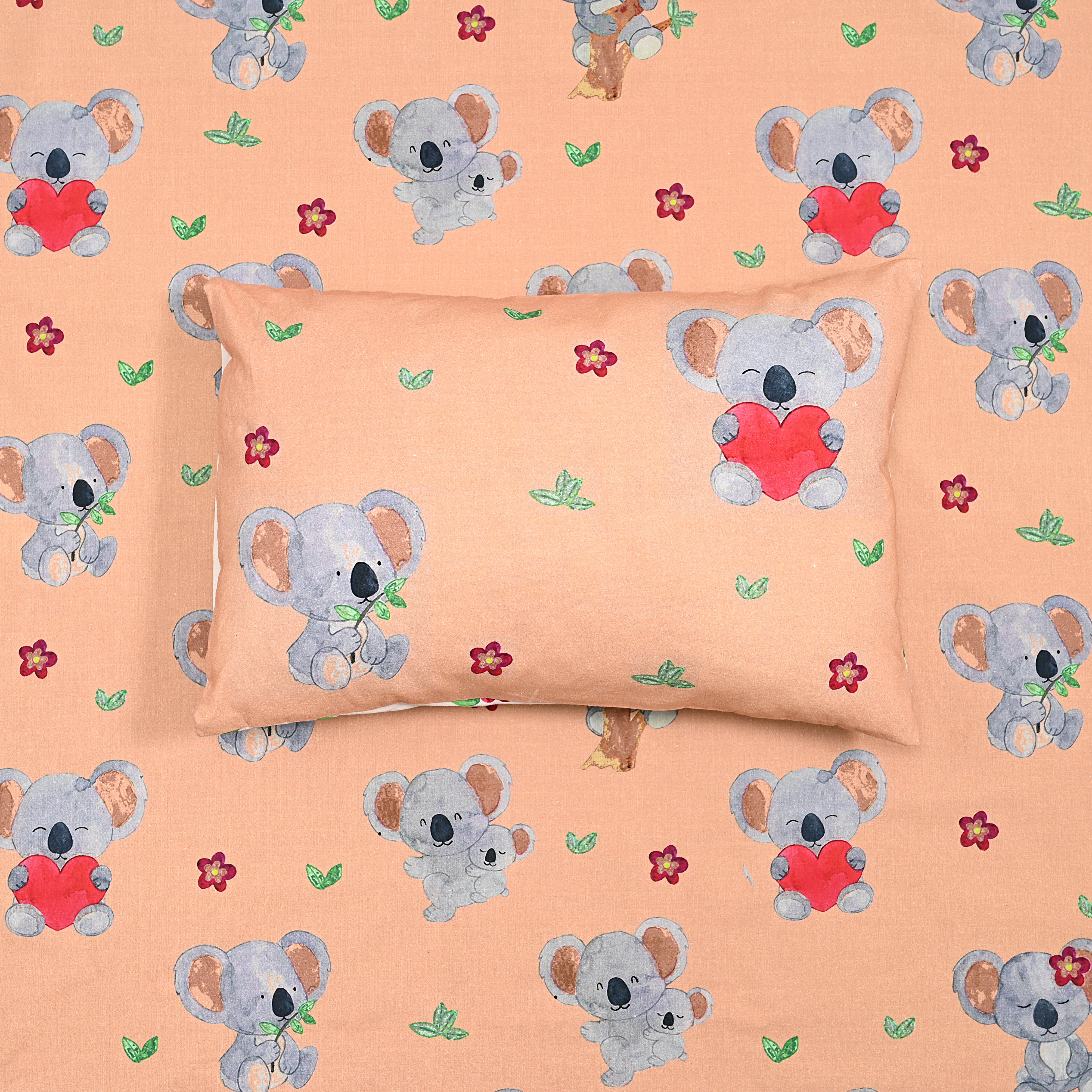 Teddy Heart Sheet Set