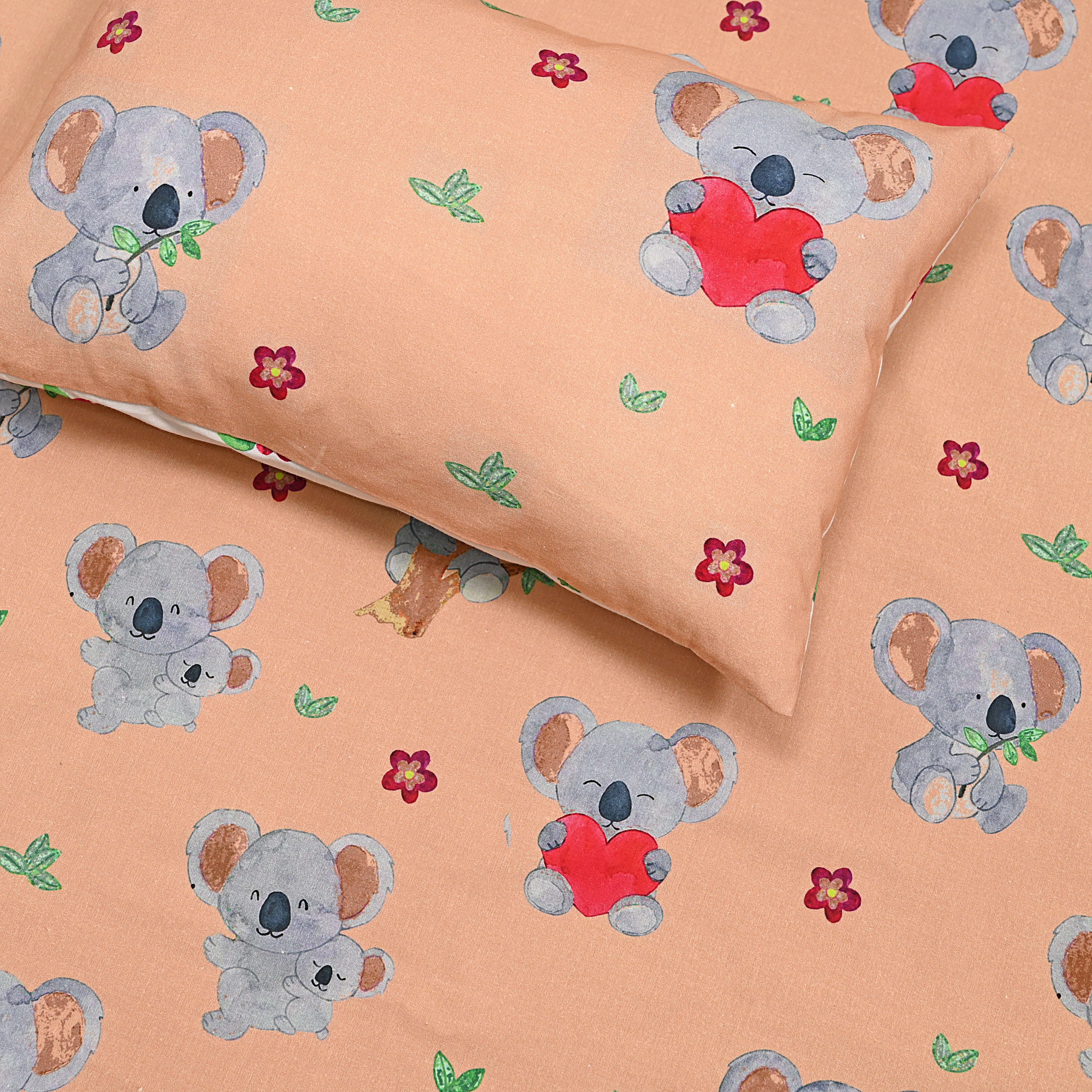 Teddy Heart Sheet Set