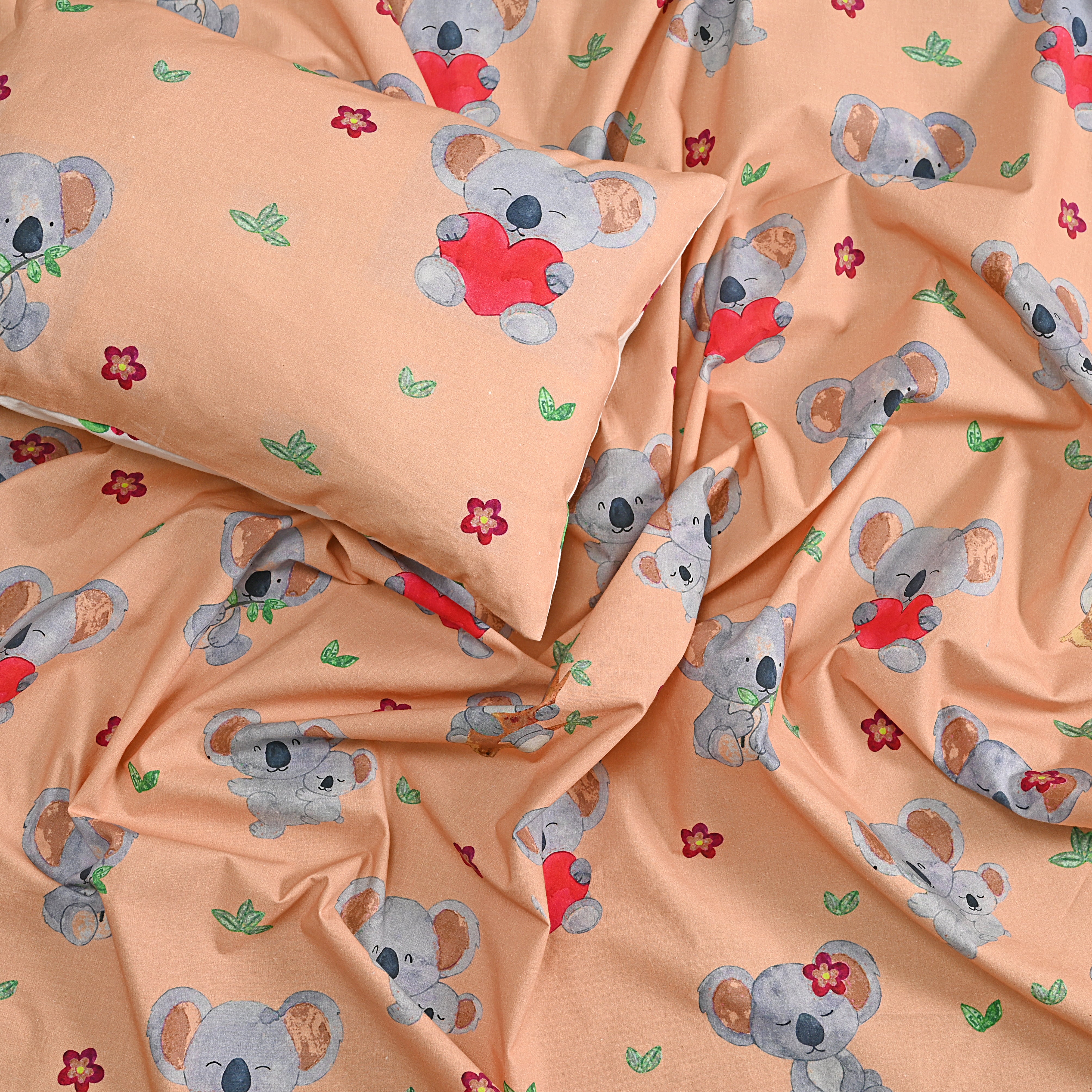 Teddy Heart Sheet Set