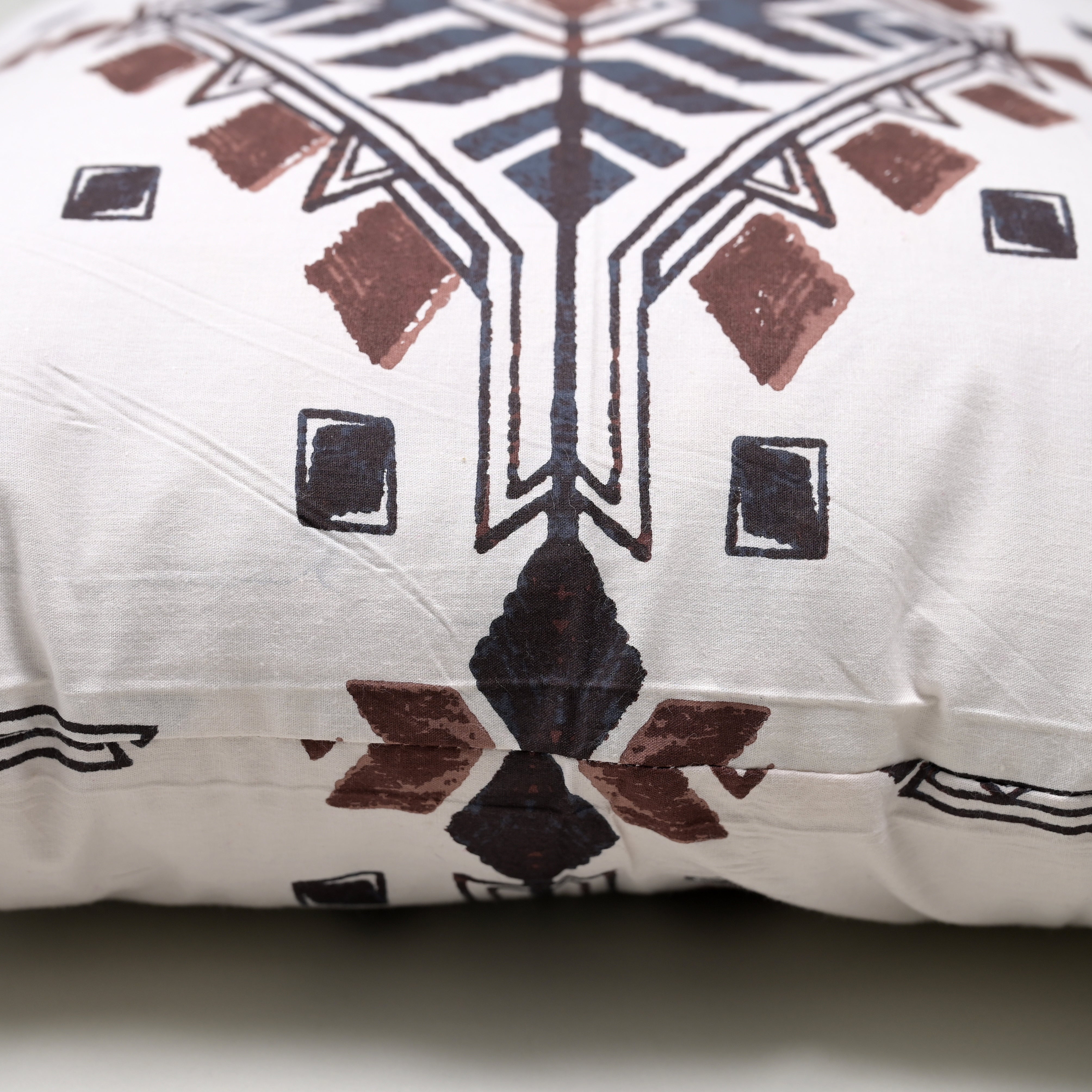 Tribal Ikkat Printed Cushion Cover Set of 2