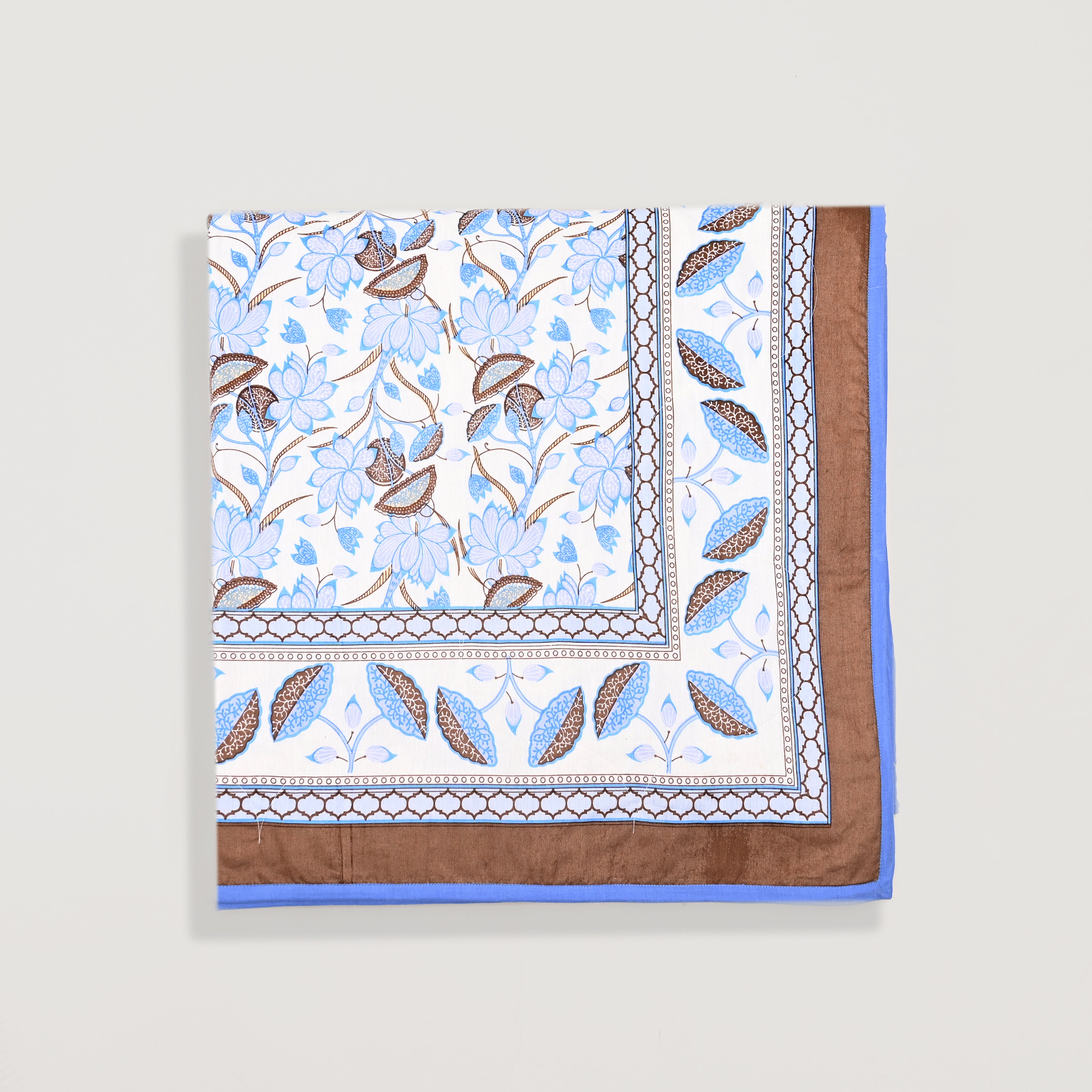 Lotus Garden Printed Lightweight Dohar
