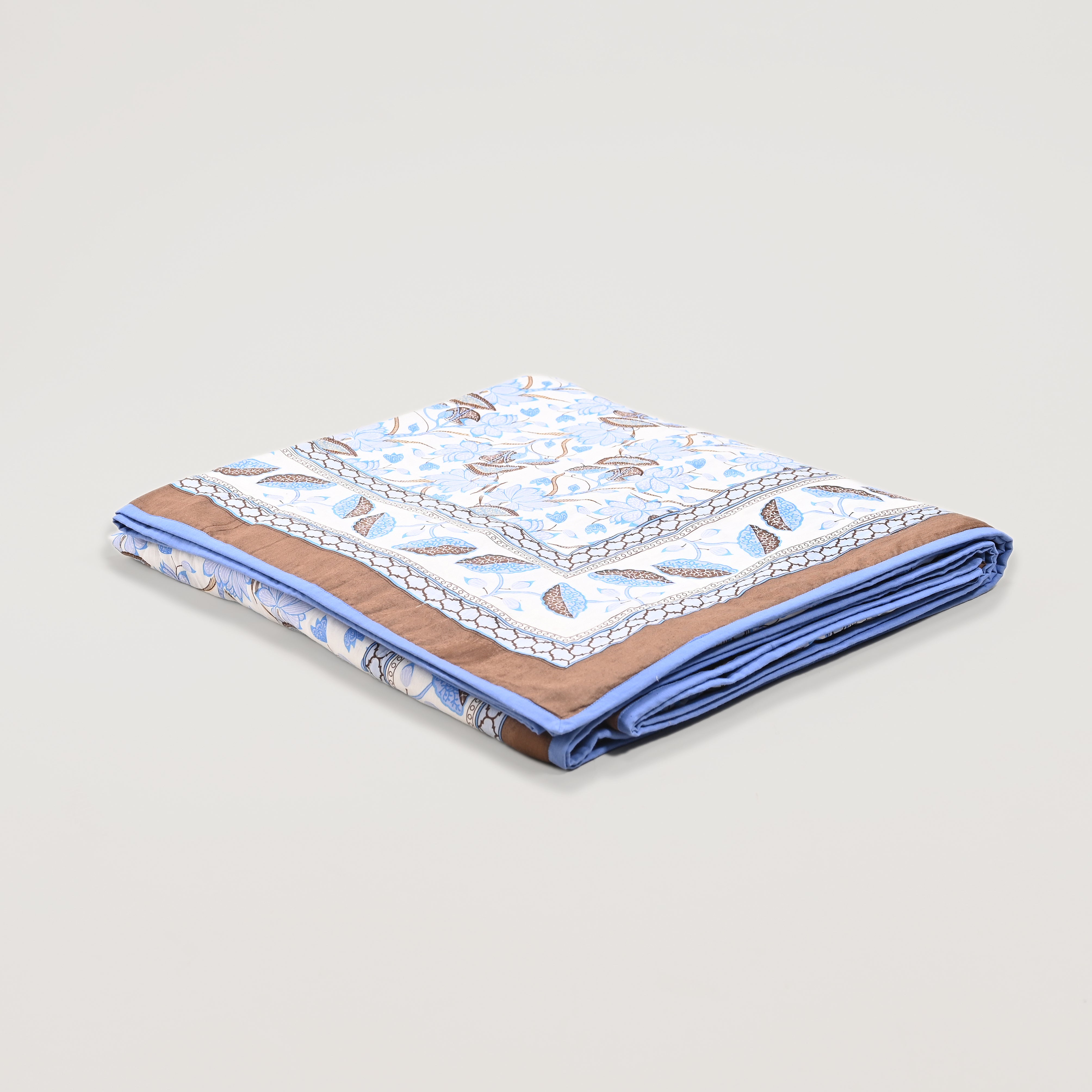 Lotus Garden Printed Lightweight Dohar