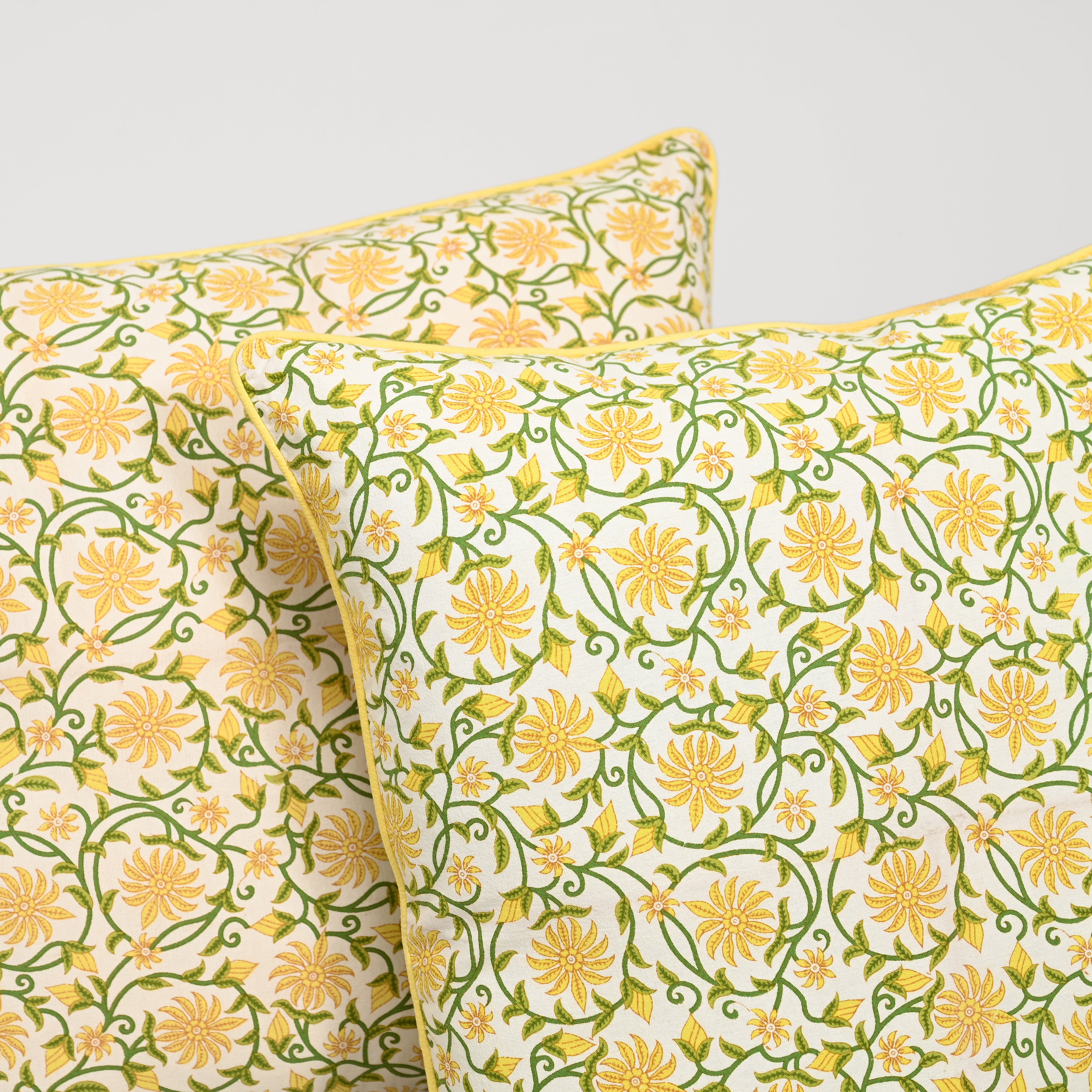 Mughal Garden Cushion Cover