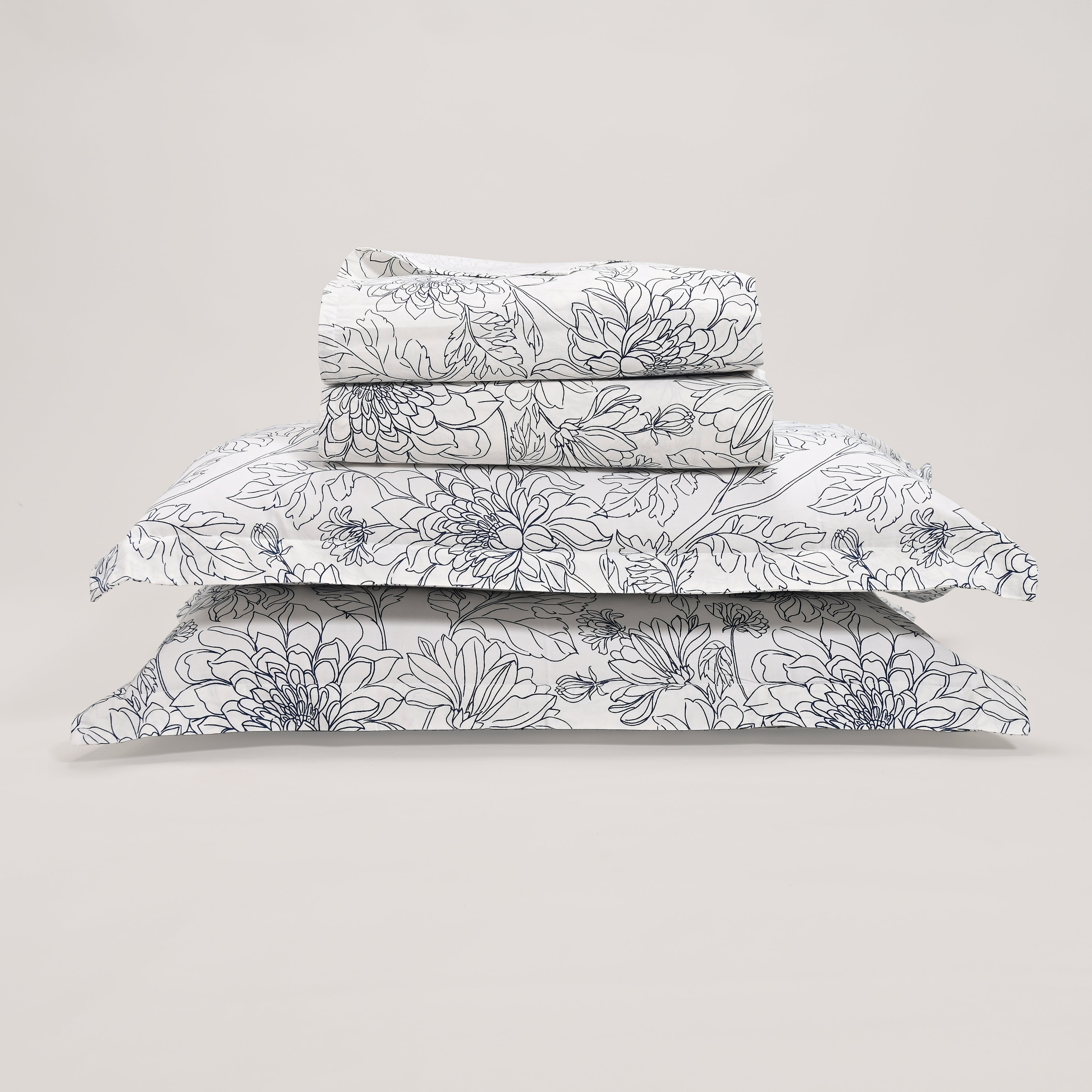 Regal Delia Dreams 300 TC Luxury Cotton Sheets – Premium Printed Bedding Set